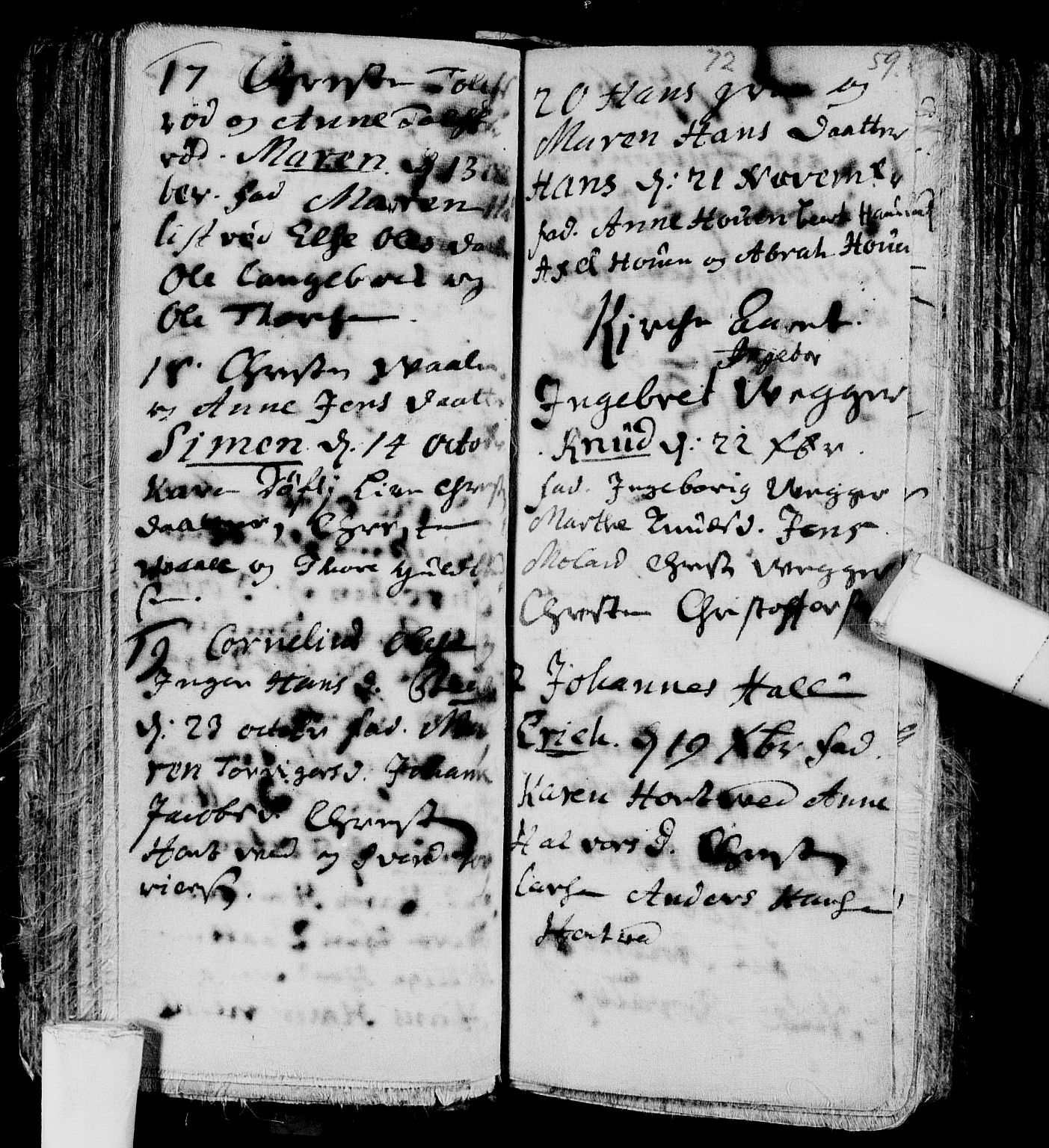 Andebu kirkebøker, AV/SAKO-A-336/F/Fa/L0001: Parish register (official) no. 1 /1, 1623-1738, p. 59