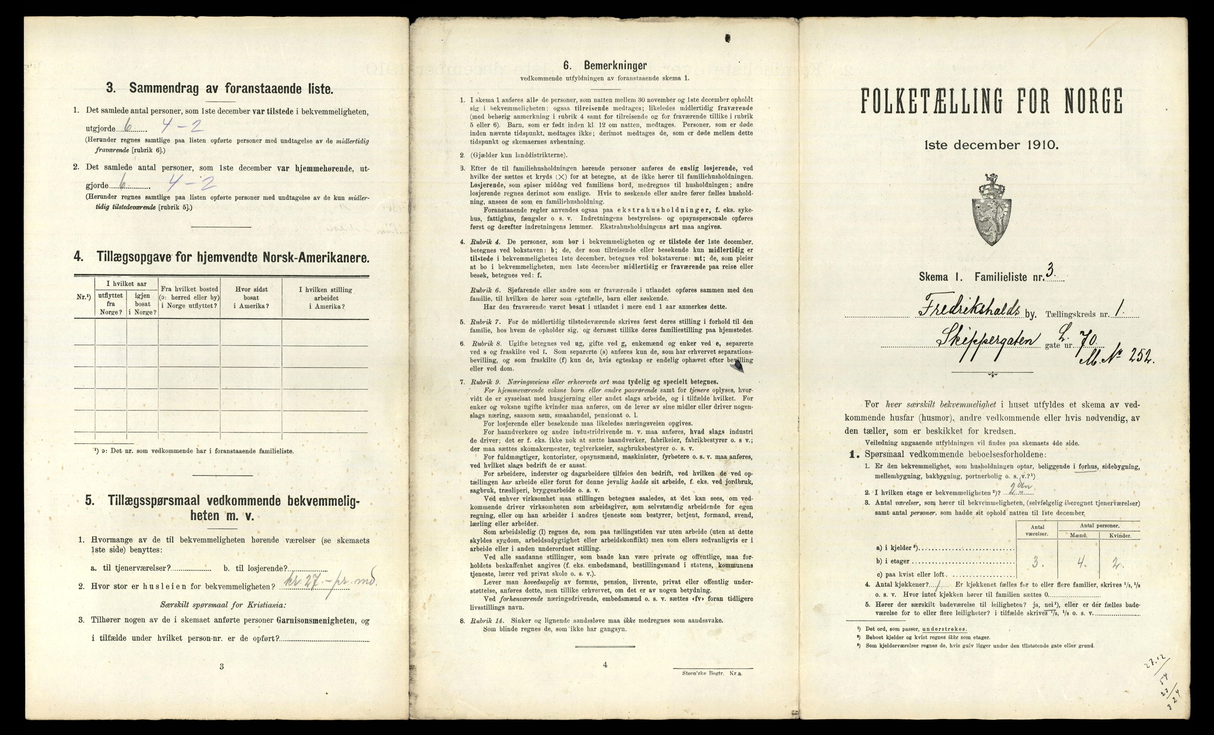 RA, 1910 census for Fredrikshald, 1910, p. 548