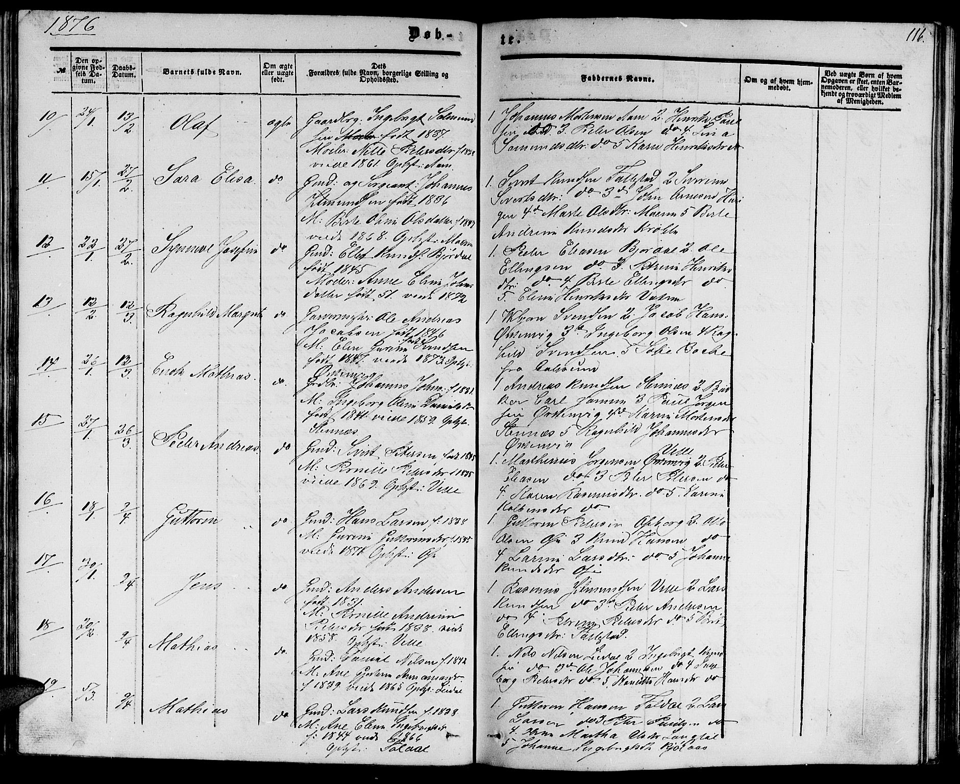 Ministerialprotokoller, klokkerbøker og fødselsregistre - Møre og Romsdal, AV/SAT-A-1454/513/L0188: Parish register (copy) no. 513C02, 1865-1882, p. 116