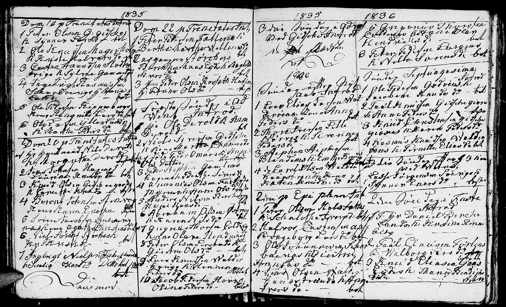 Ministerialprotokoller, klokkerbøker og fødselsregistre - Møre og Romsdal, AV/SAT-A-1454/528/L0424: Parish register (copy) no. 528C05, 1826-1847, p. 85