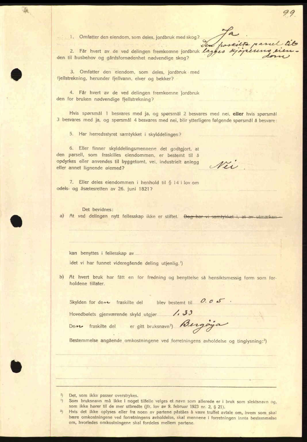 Nordmøre sorenskriveri, AV/SAT-A-4132/1/2/2Ca: Mortgage book no. A87, 1939-1940, Diary no: : 2411/1939