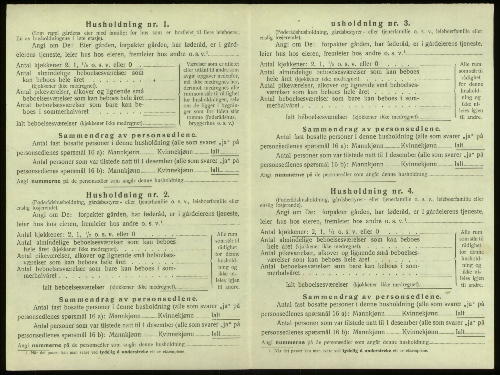 SAB, 1920 census for Alversund, 1920, p. 552