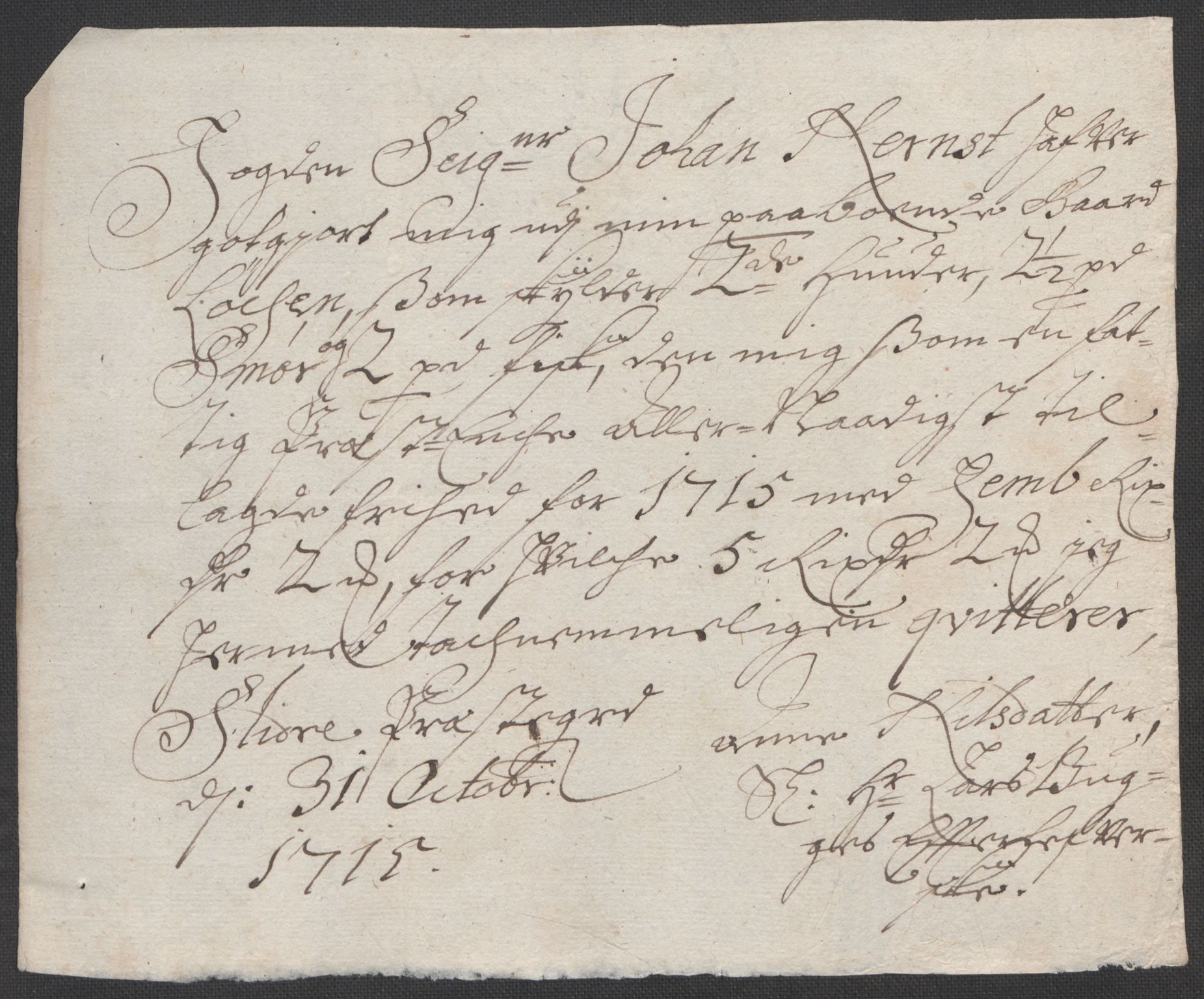 Rentekammeret inntil 1814, Reviderte regnskaper, Fogderegnskap, AV/RA-EA-4092/R18/L1314: Fogderegnskap Hadeland, Toten og Valdres, 1715, p. 368