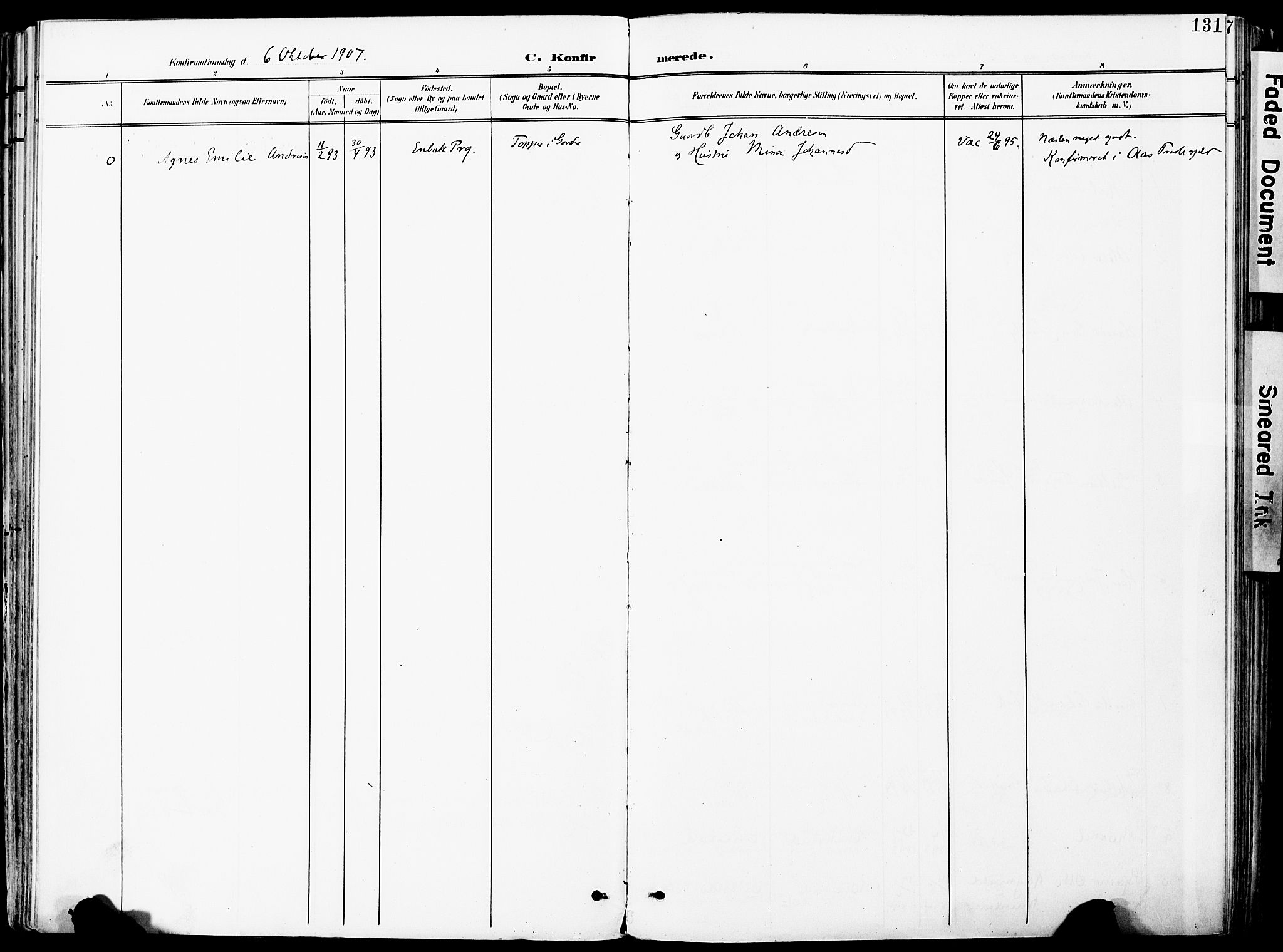 Vestby prestekontor Kirkebøker, AV/SAO-A-10893/F/Fa/L0010: Parish register (official) no. I 10, 1900-1926, p. 131