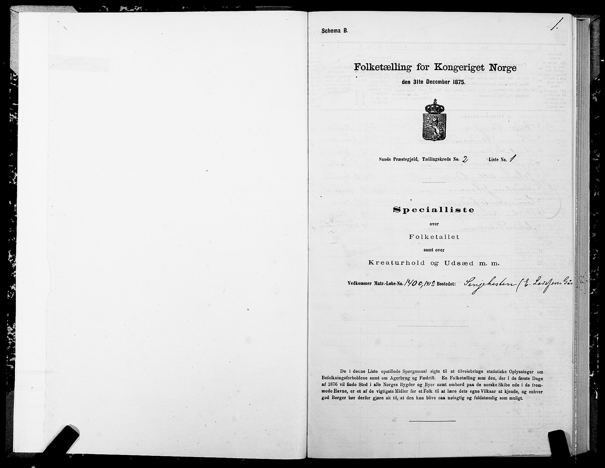 SATØ, 1875 census for 1915P Sand, 1875, p. 2001