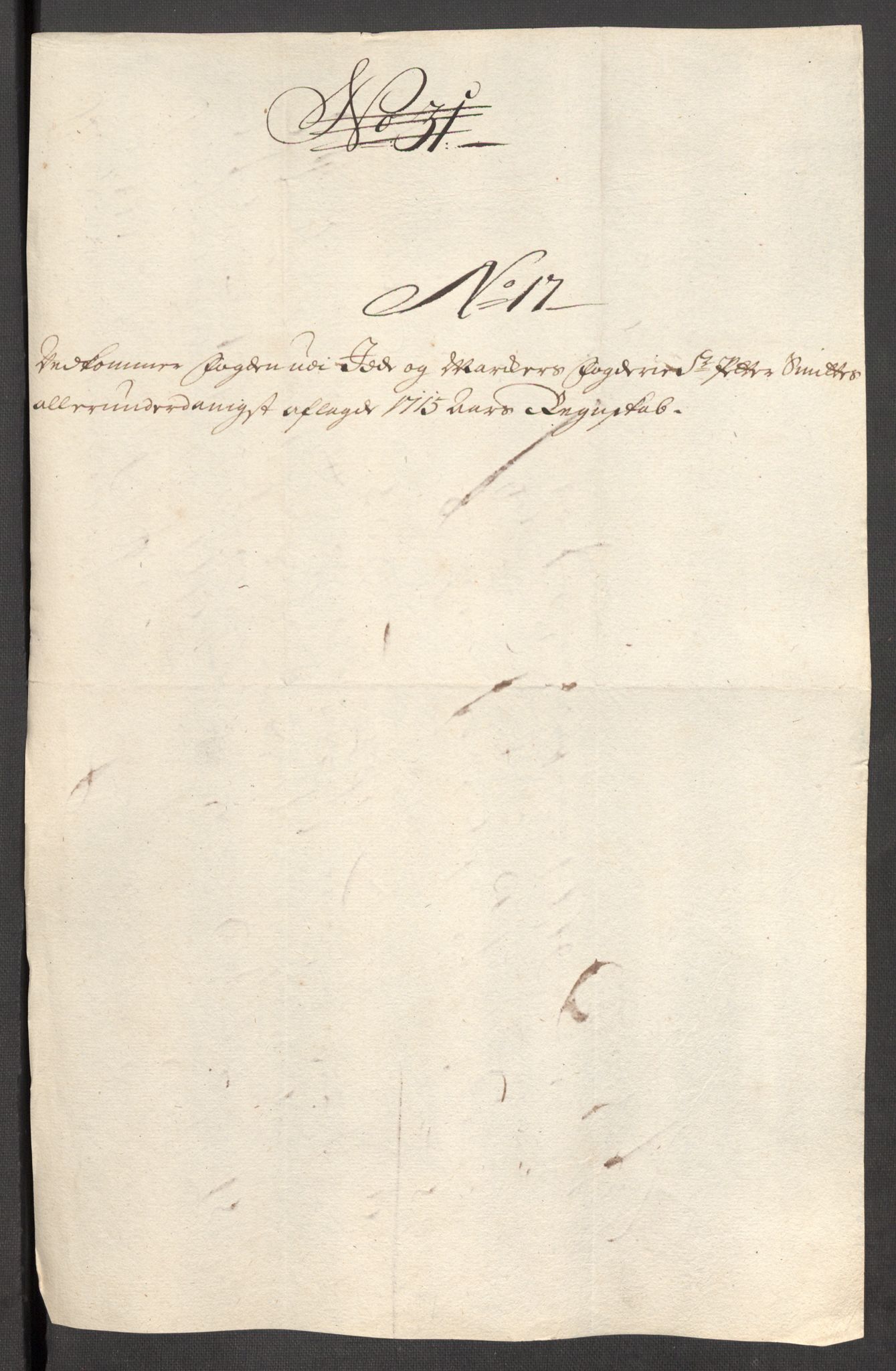 Rentekammeret inntil 1814, Reviderte regnskaper, Fogderegnskap, AV/RA-EA-4092/R01/L0023: Fogderegnskap Idd og Marker, 1715-1716, p. 165