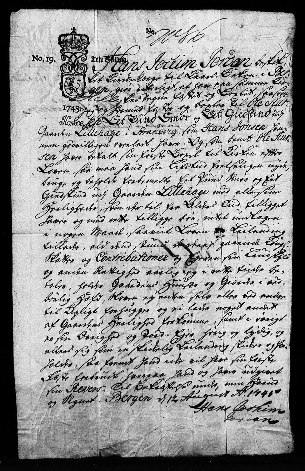 Korskirken sokneprestembete, SAB/A-76101: Best man's statements no. II.5.1, 1776-1816