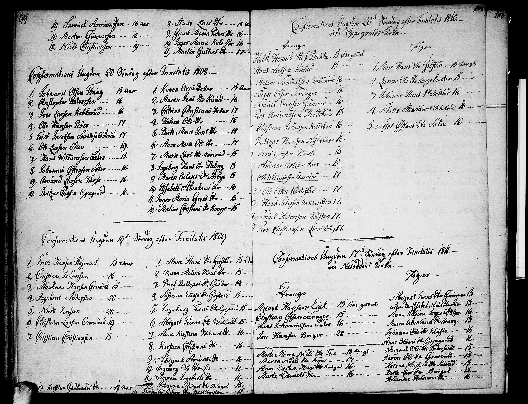 Nesodden prestekontor Kirkebøker, SAO/A-10013/F/Fa/L0005: Parish register (official) no. I 5, 1793-1814, p. 99-100