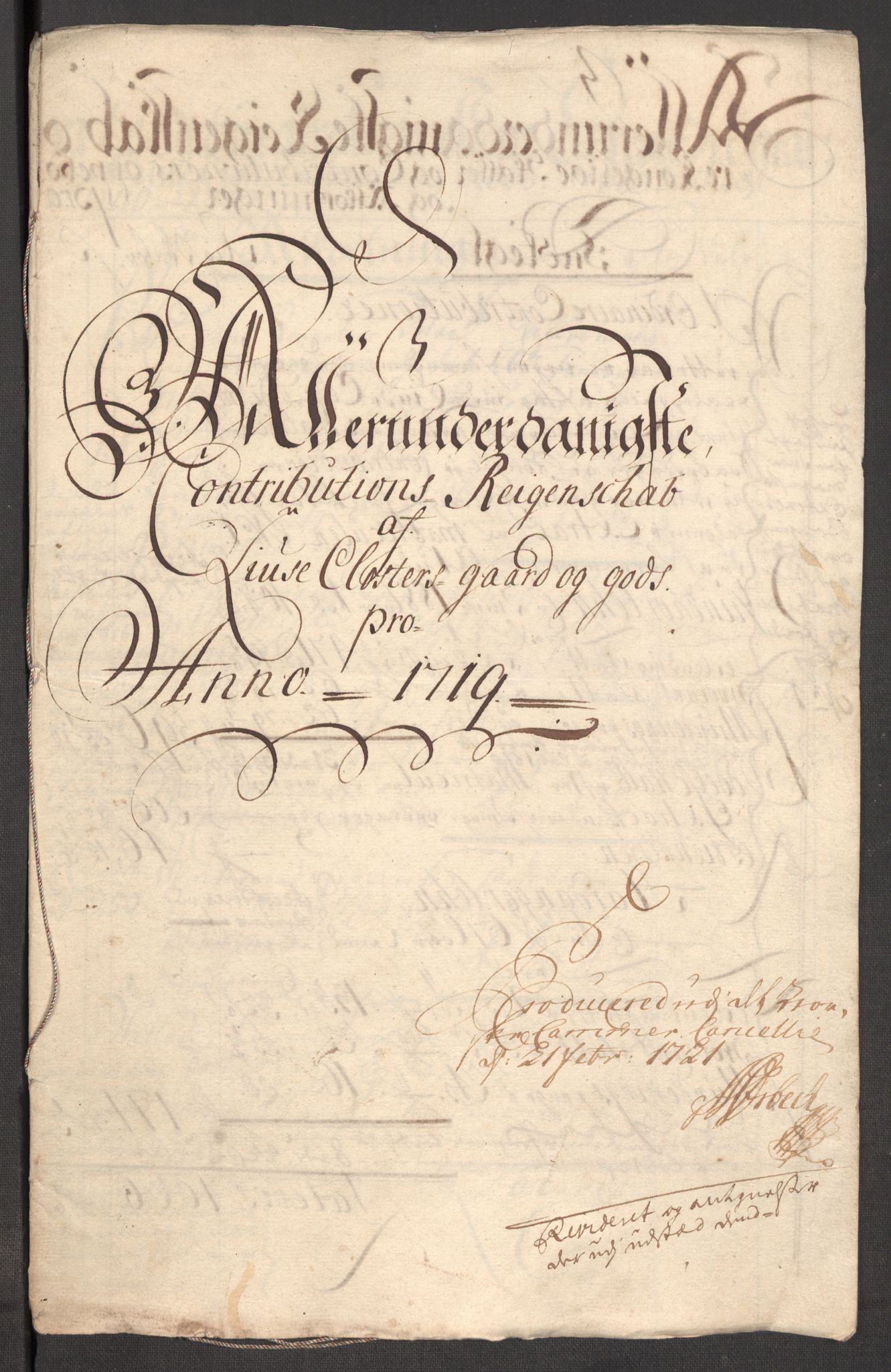 Rentekammeret inntil 1814, Reviderte regnskaper, Fogderegnskap, AV/RA-EA-4092/R50/L3160: Fogderegnskap Lyse kloster, 1710-1719, p. 469