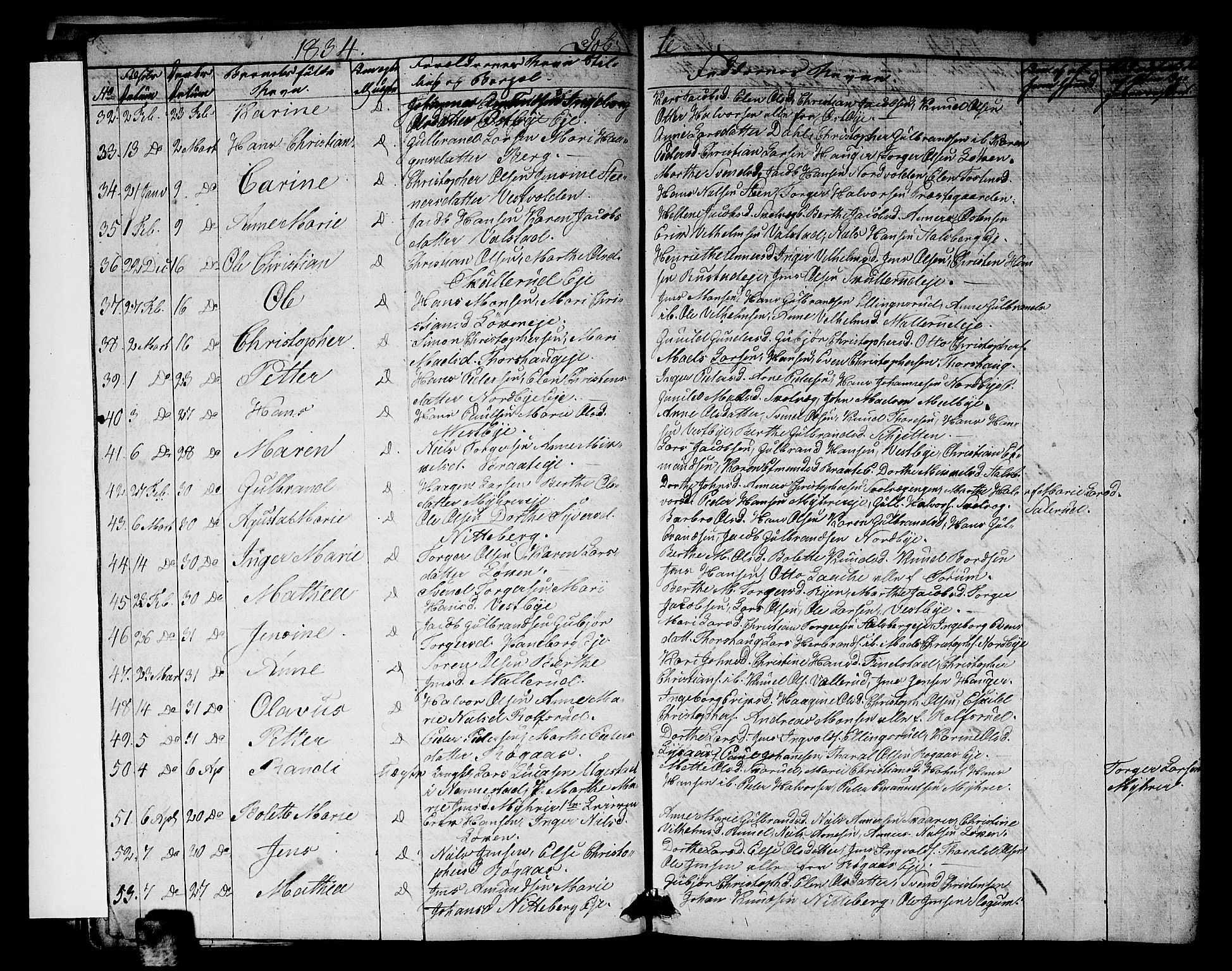 Skedsmo prestekontor Kirkebøker, SAO/A-10033a/G/Ga/L0001: Parish register (copy) no. I 1, 1830-1854, p. 16