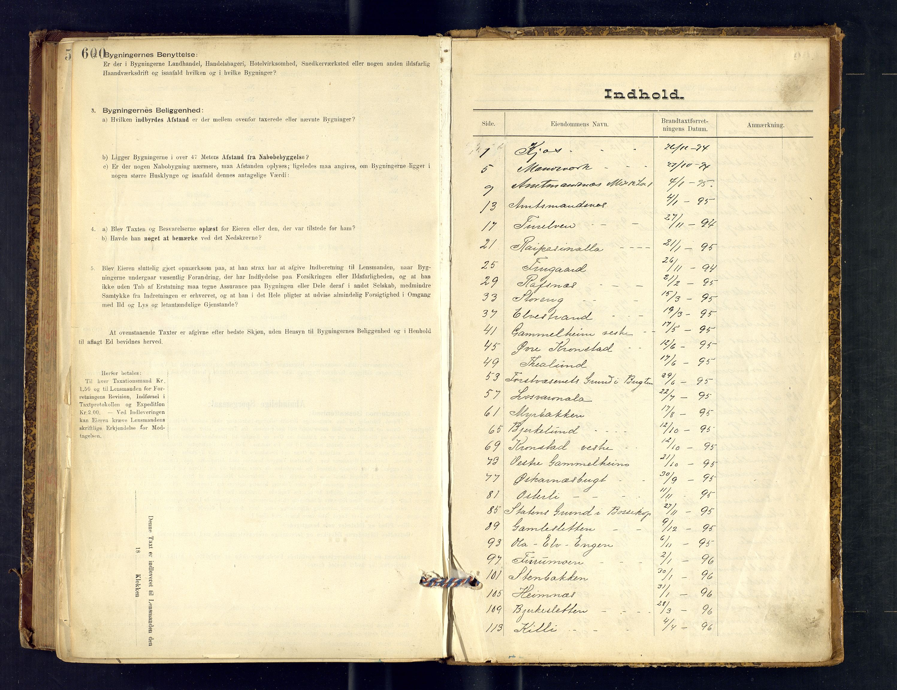 Alta lensmannskontor, SATØ/S-1165/O/Ob/L0167: Branntakstprotokoll, 1894-1898, p. 600-601