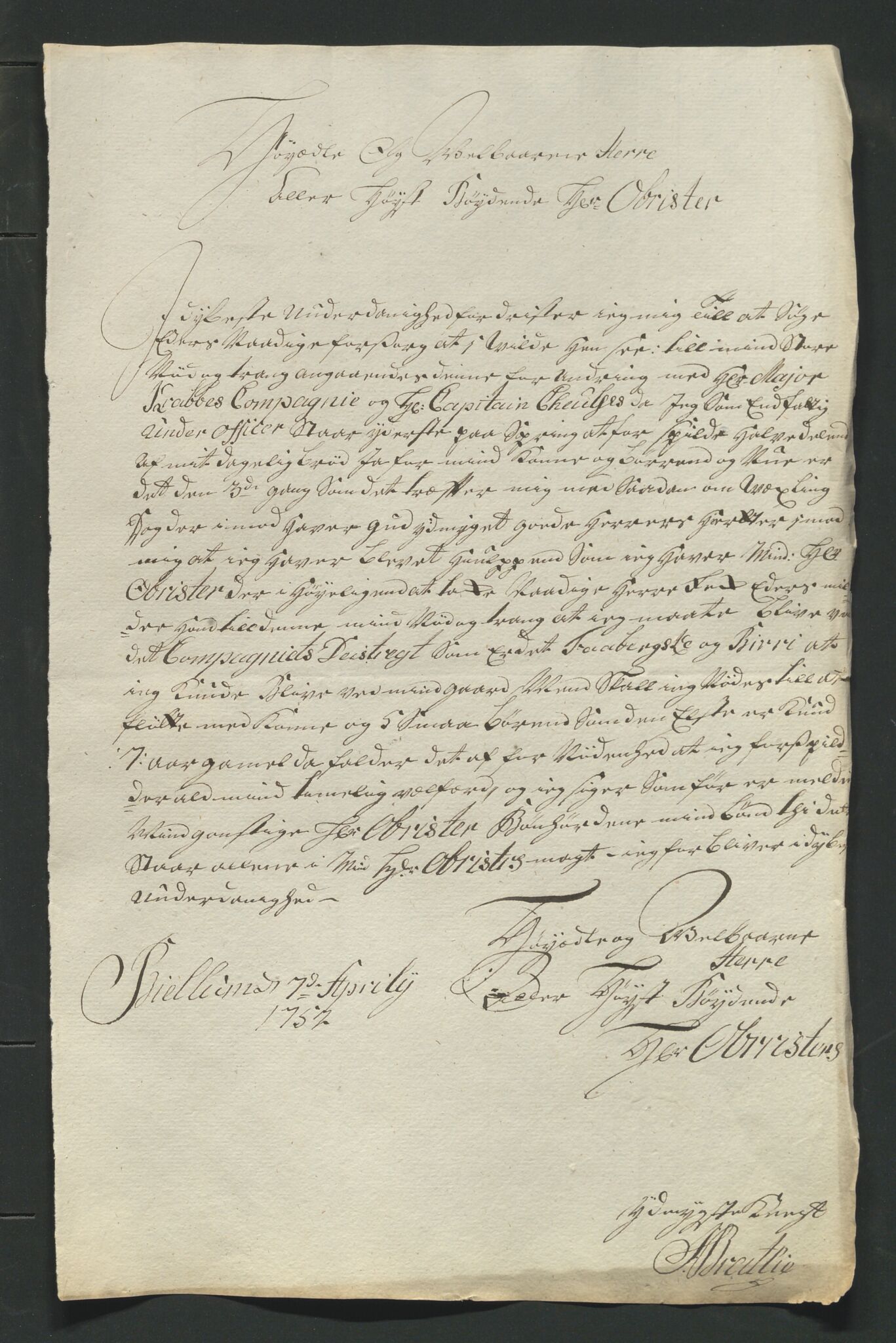 Åker i Vang, Hedmark, og familien Todderud, AV/SAH-ARK-010/J/Jc/L0001: Korrespondanse, 1706-1752, p. 309