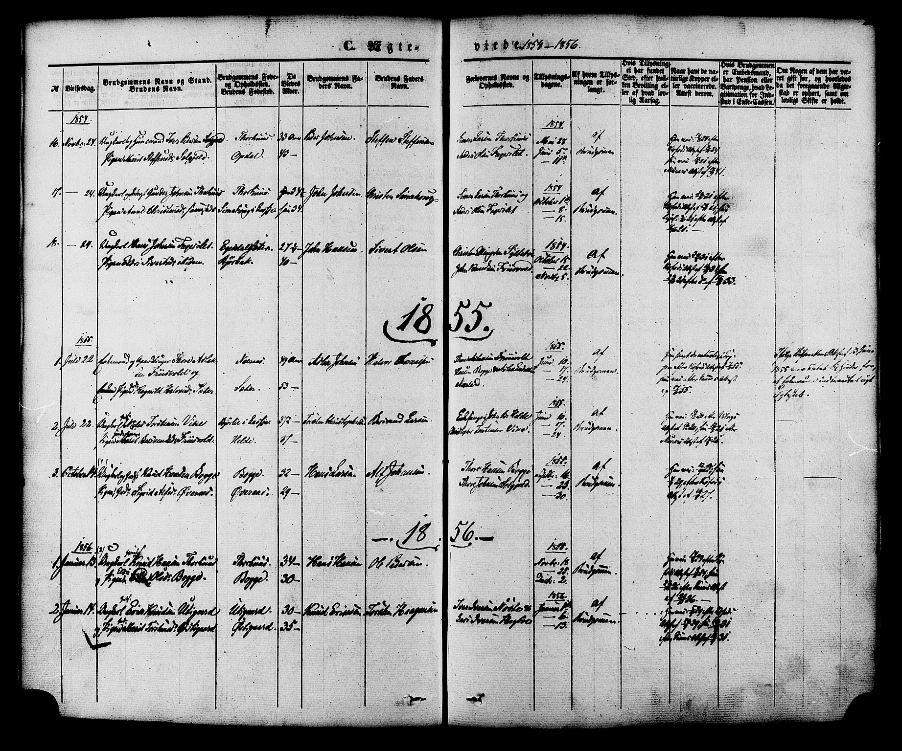 Ministerialprotokoller, klokkerbøker og fødselsregistre - Møre og Romsdal, SAT/A-1454/552/L0637: Parish register (official) no. 552A01, 1845-1879, p. 202