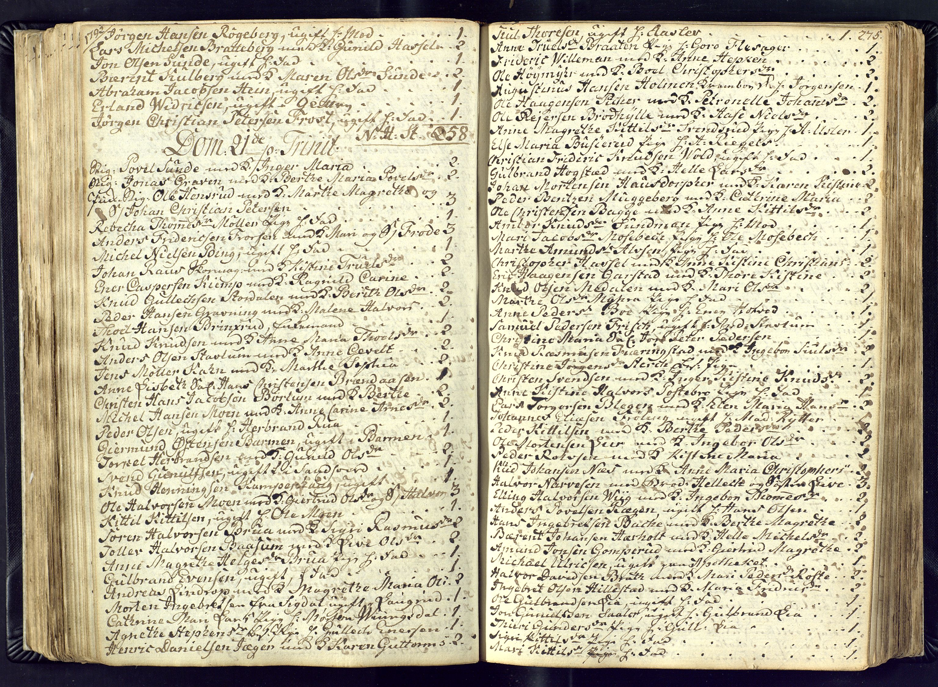 Kongsberg kirkebøker, AV/SAKO-A-22/M/Ma/L0011: Communicants register no. 11, 1788-1795, p. 275