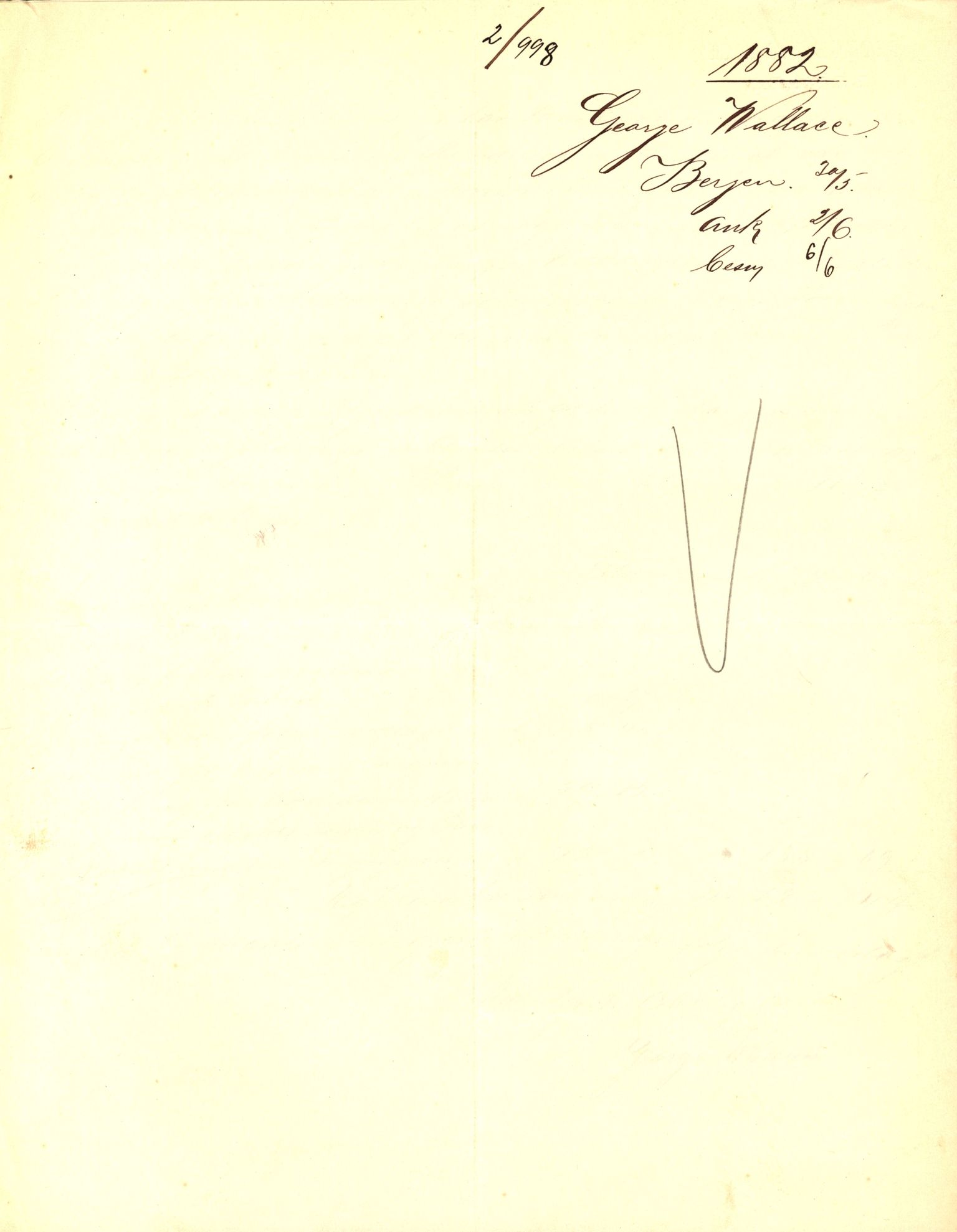 Pa 63 - Østlandske skibsassuranceforening, VEMU/A-1079/G/Ga/L0015/0007: Havaridokumenter / Jil, B.M. Width, Luca, Flora, Drammen, 1882, p. 60