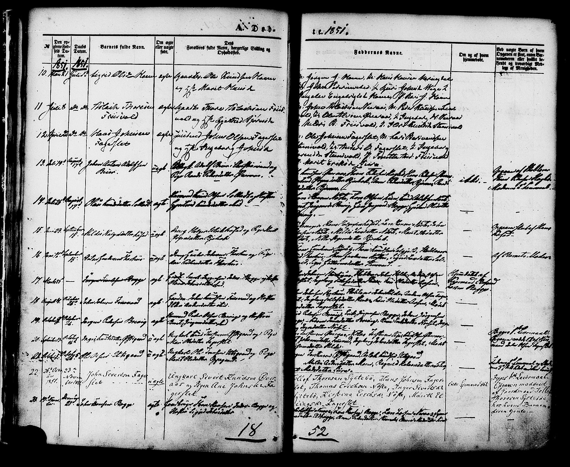 Ministerialprotokoller, klokkerbøker og fødselsregistre - Møre og Romsdal, SAT/A-1454/552/L0637: Parish register (official) no. 552A01, 1845-1879, p. 16