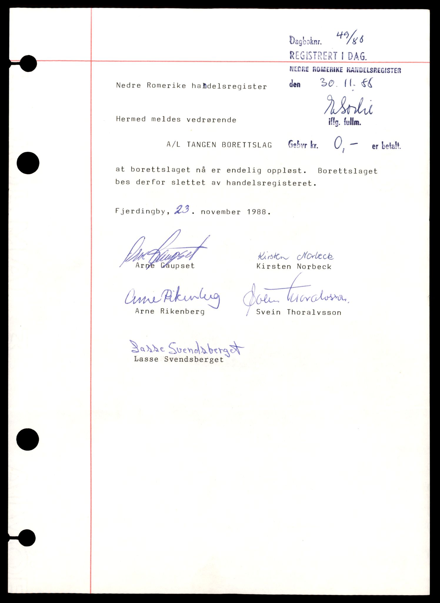 Nedre Romerike sorenskriveri, AV/SAT-A-10469/K/Ke/Keb/L0013: Enkeltmannsforetak, aksjeselskap og andelslag, T - U, 1944-1989