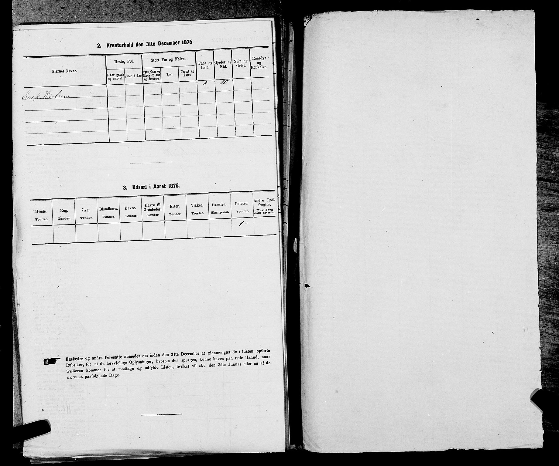 SAST, 1875 census for 1157P Vikedal, 1875, p. 1211