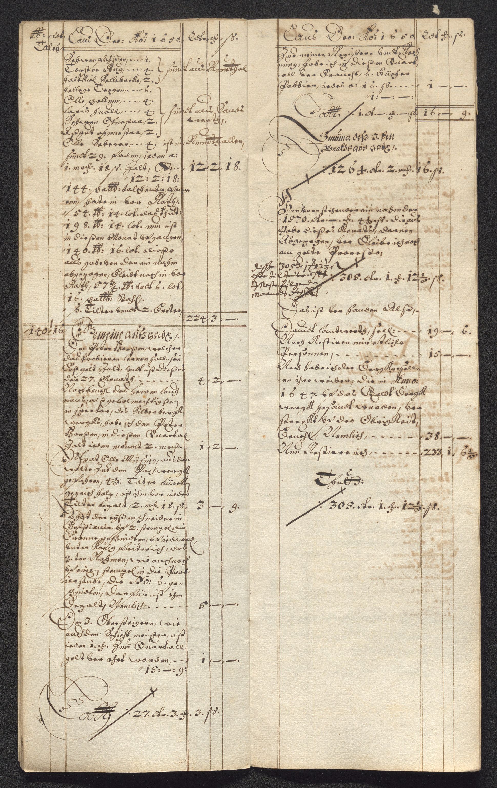 Kongsberg Sølvverk 1623-1816, AV/SAKO-EA-3135/001/D/Dc/Dcd/L0024: Utgiftsregnskap for gruver m.m. , 1650, p. 55