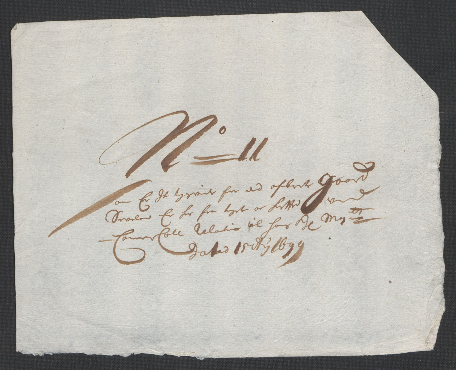 Rentekammeret inntil 1814, Reviderte regnskaper, Fogderegnskap, RA/EA-4092/R43/L2546: Fogderegnskap Lista og Mandal, 1696-1697, p. 264