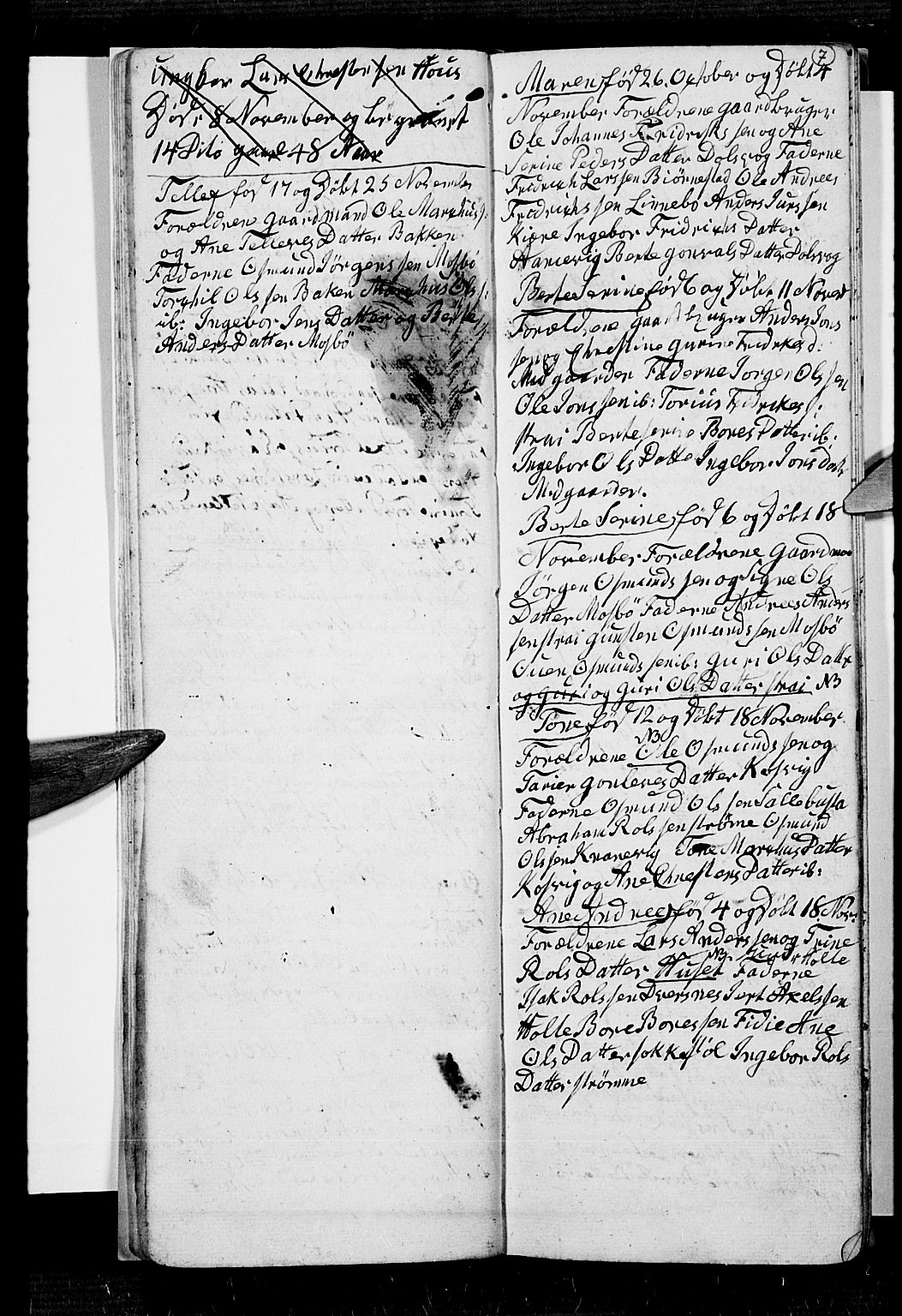 Oddernes sokneprestkontor, SAK/1111-0033/F/Fb/Fba/L0004: Parish register (copy) no. B 4, 1837-1846, p. 7