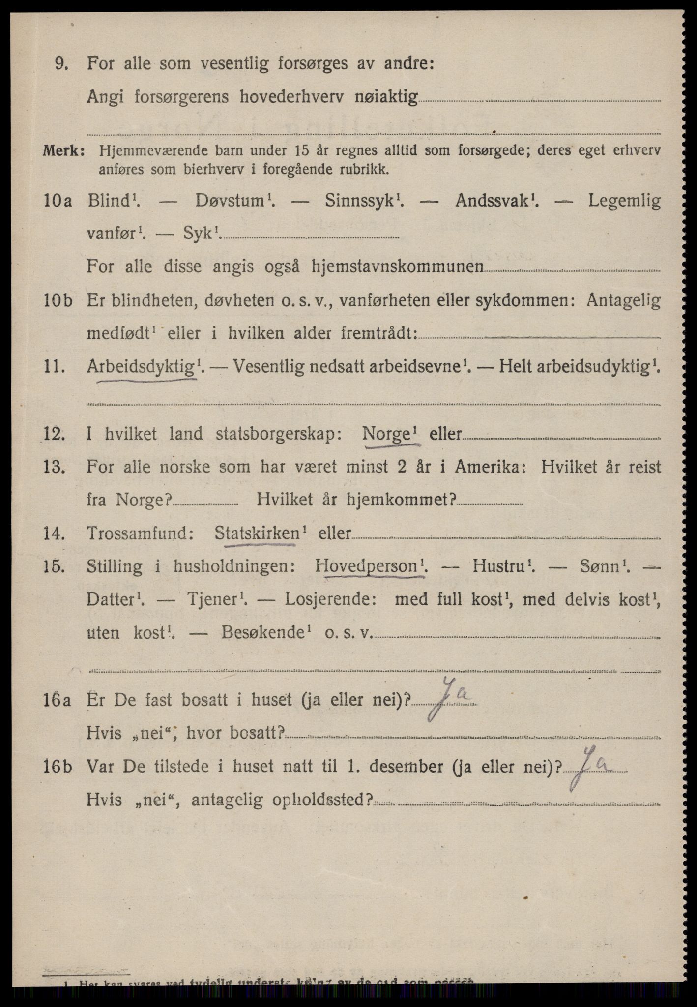 SAT, 1920 census for Haram, 1920, p. 1832