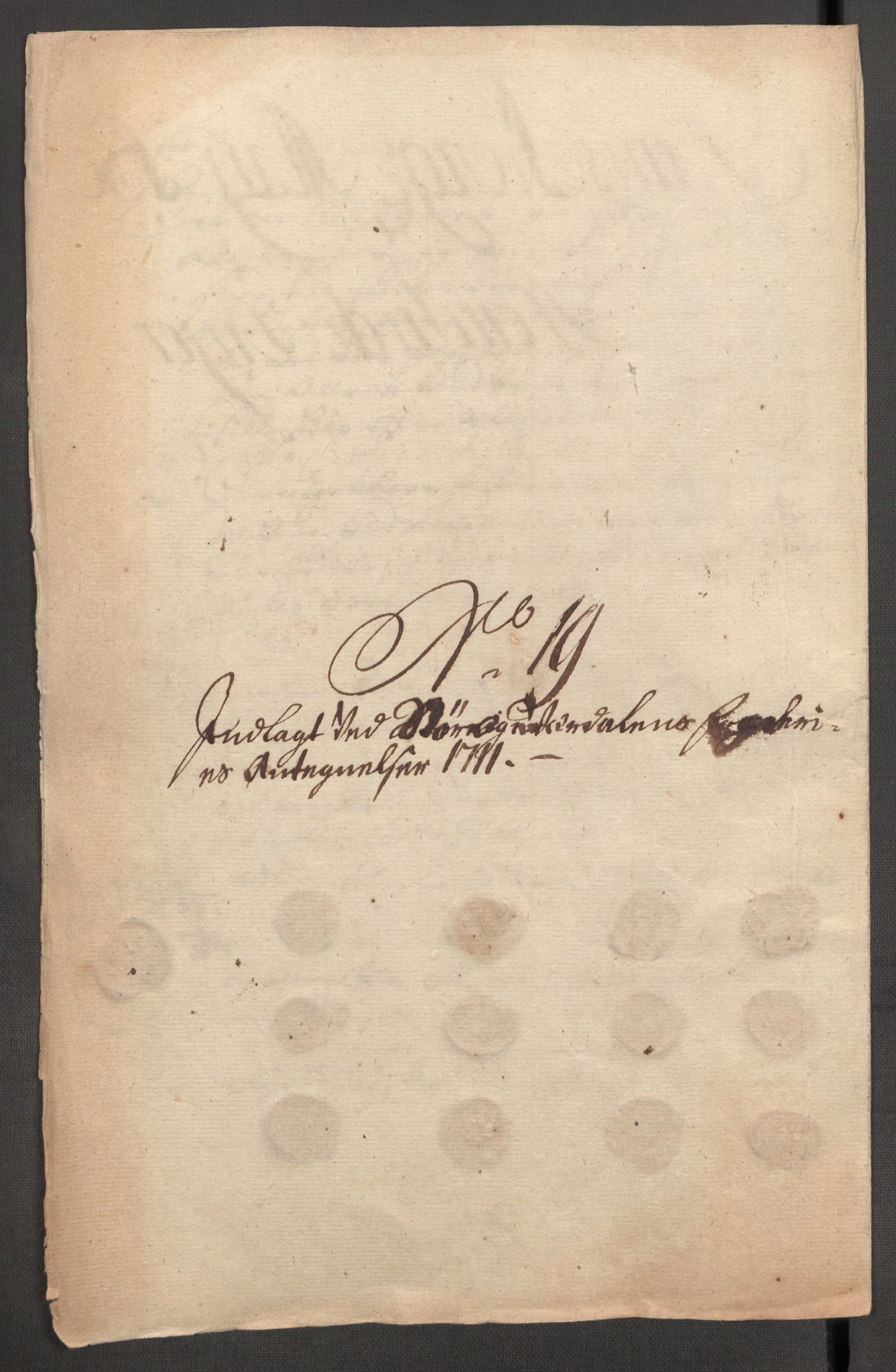 Rentekammeret inntil 1814, Reviderte regnskaper, Fogderegnskap, AV/RA-EA-4092/R62/L4201: Fogderegnskap Stjørdal og Verdal, 1711, p. 397