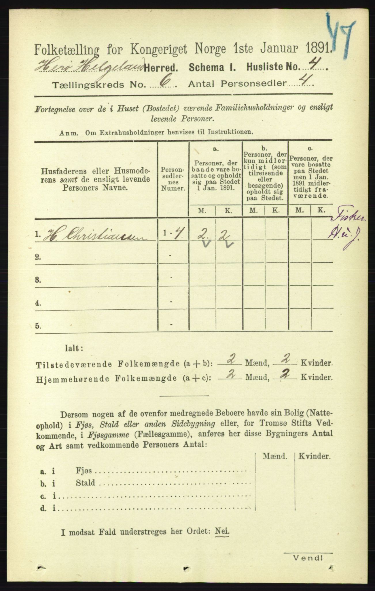 RA, 1891 census for 1818 Herøy, 1891, p. 1873