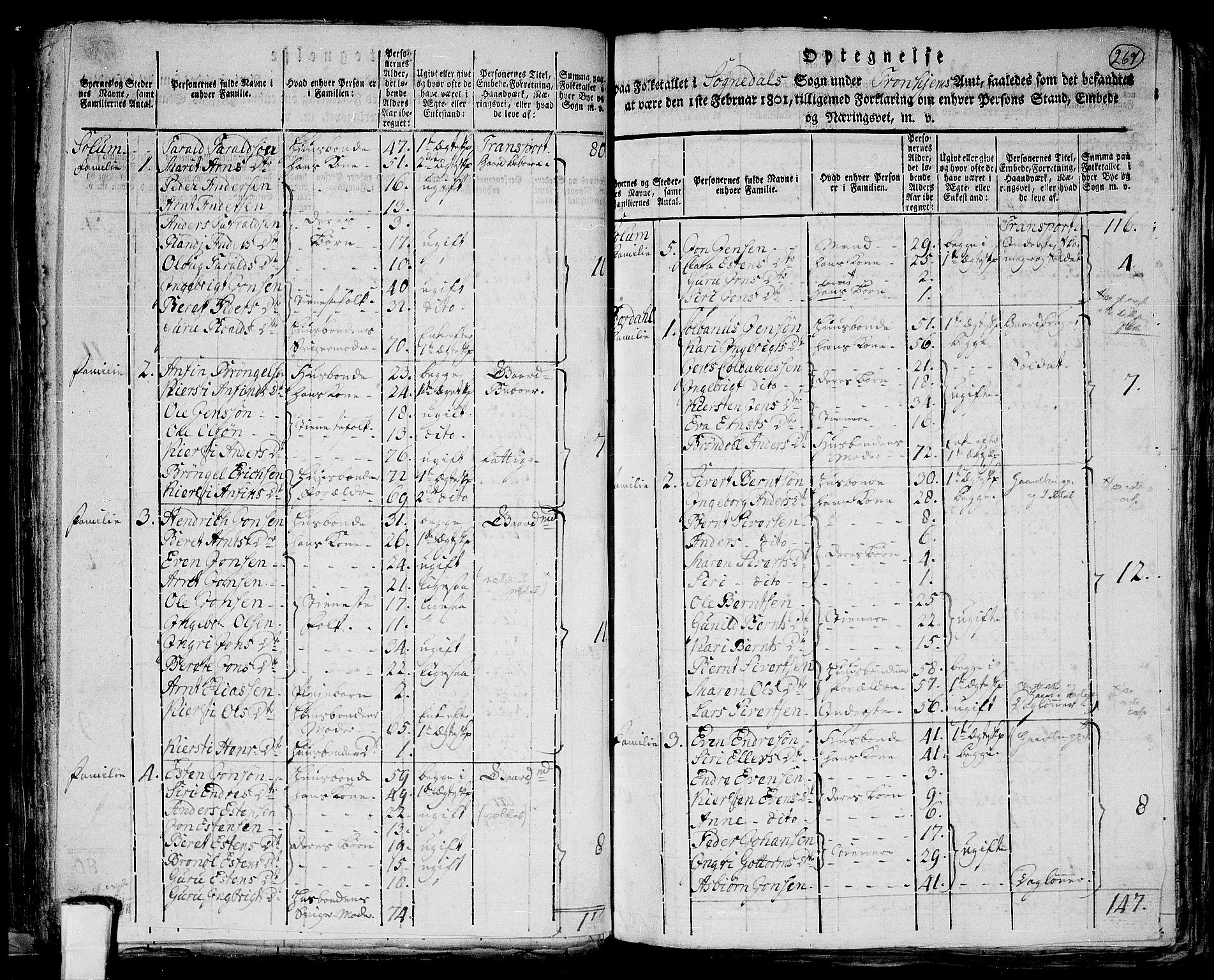 RA, 1801 census for 1648P Støren, 1801, p. 266b-267a