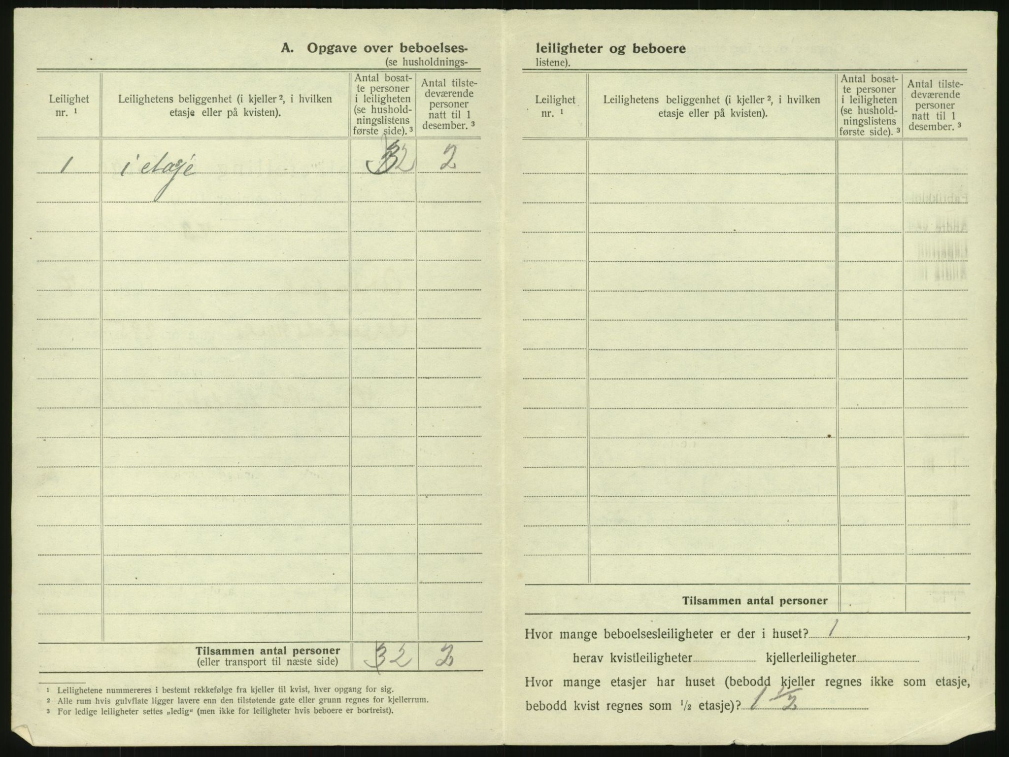 SAK, 1920 census for Arendal, 1920, p. 997