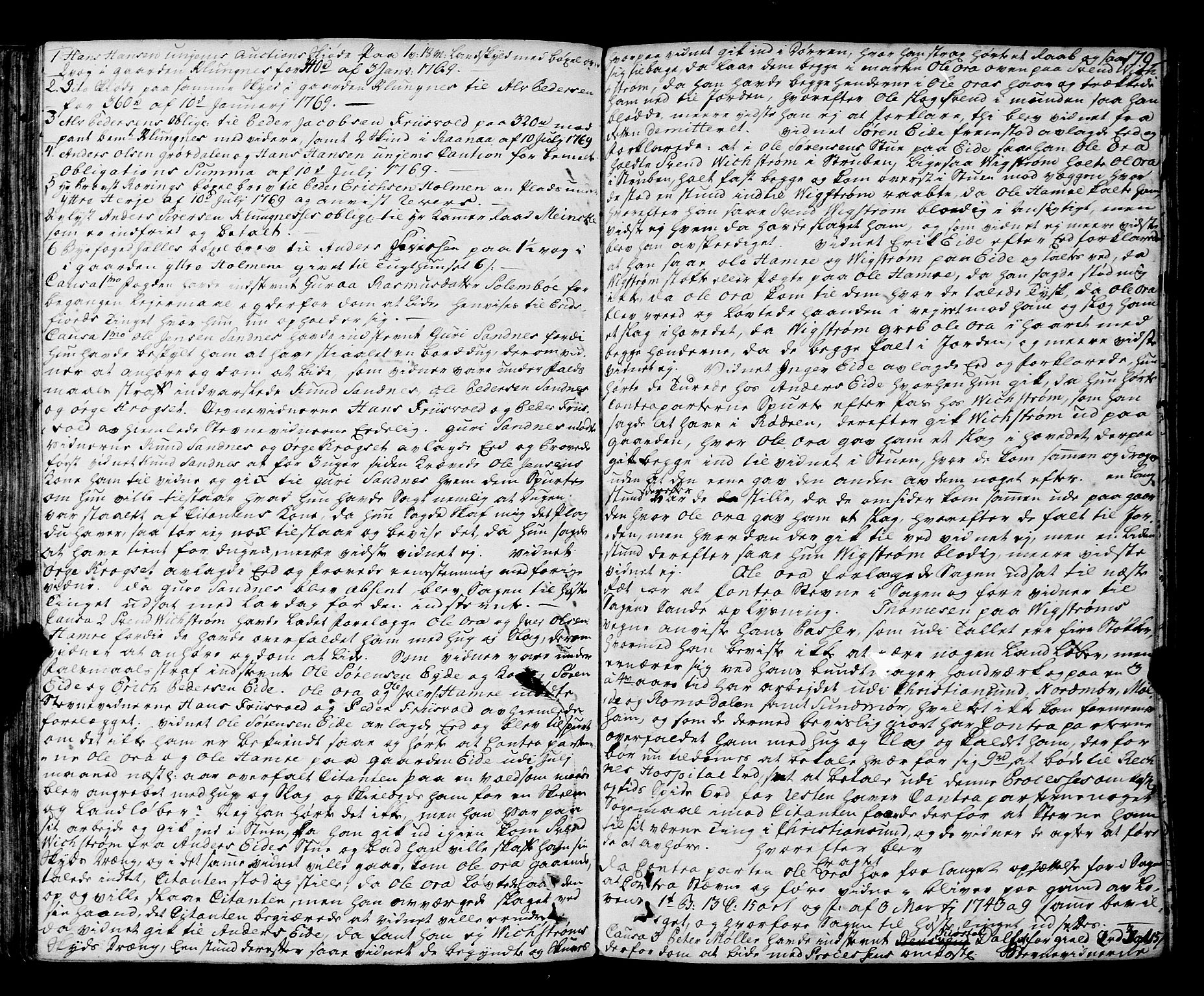 Romsdal sorenskriveri, SAT/A-4149/1/1/1A/L0015: Tingbok, 1765-1775, p. 178b-179a
