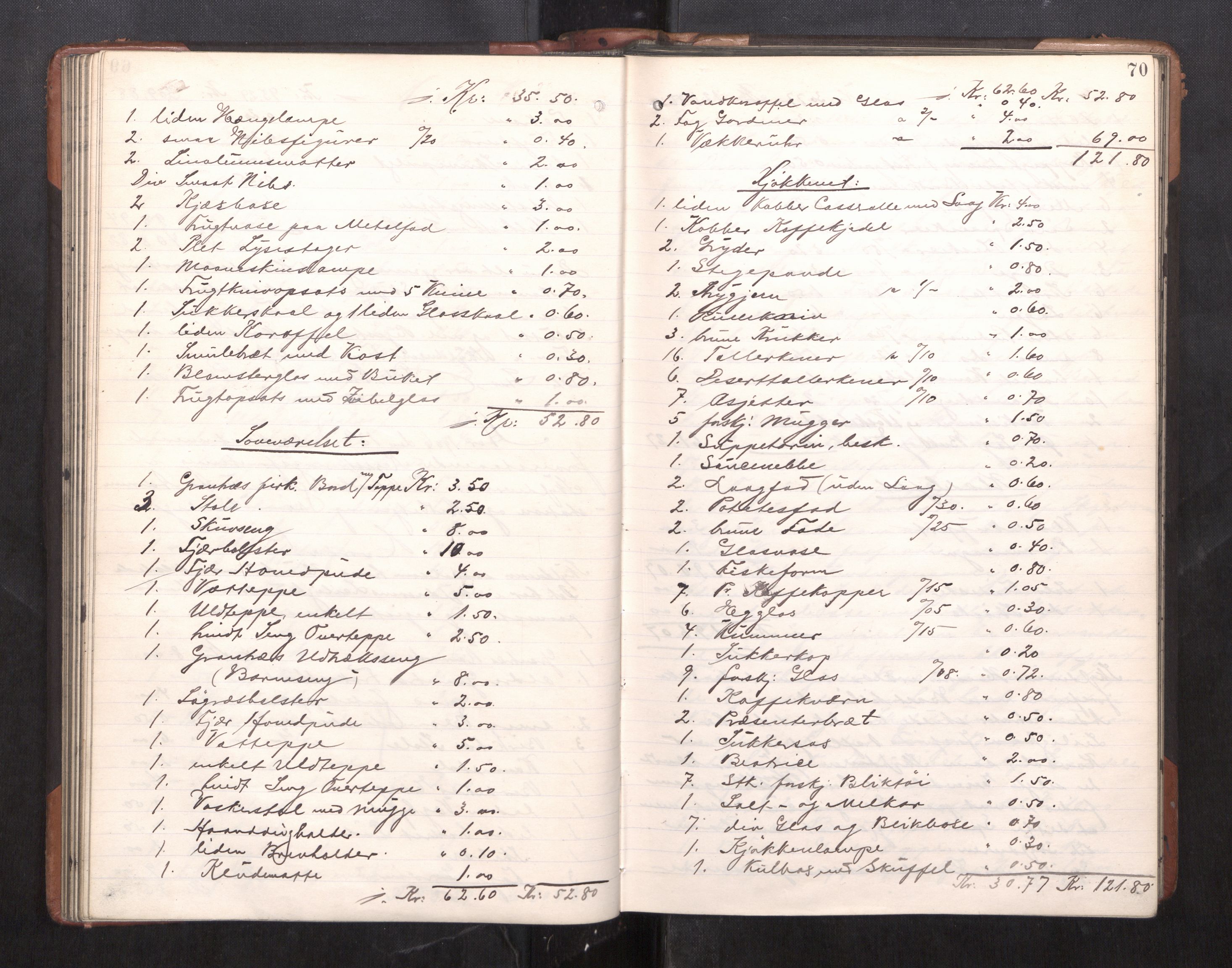 Trondheim byfogd, AV/SAT-A-0003/1/3/3C/L0025: Skifteregistreringsprotokoll - 24/1-14/7. (u/ register), 1906-1909, p. 70
