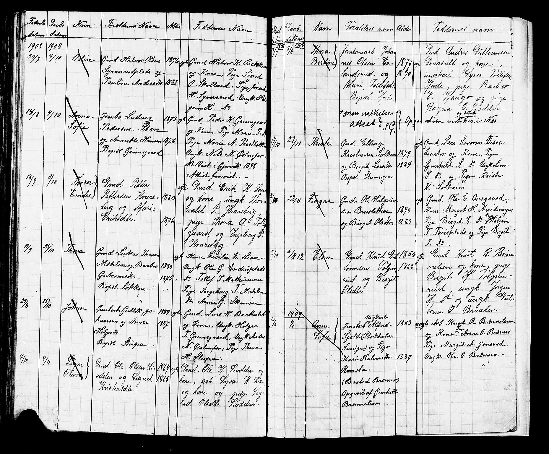 Nes kirkebøker, AV/SAKO-A-236/G/Ga/L0003: Parish register (copy) no. I 3, 1889-1909