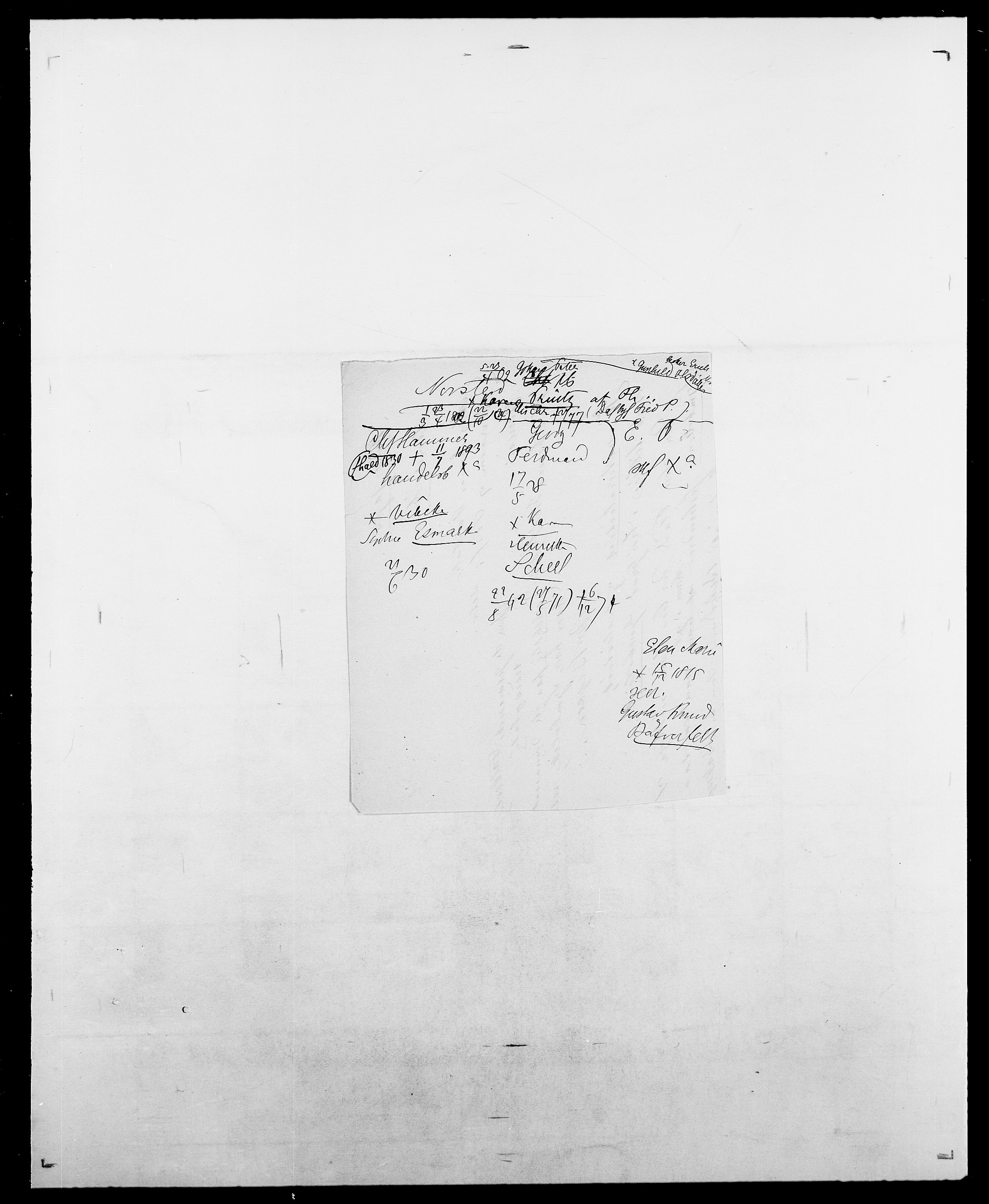Delgobe, Charles Antoine - samling, SAO/PAO-0038/D/Da/L0028: Naaden - Nøvik, p. 497