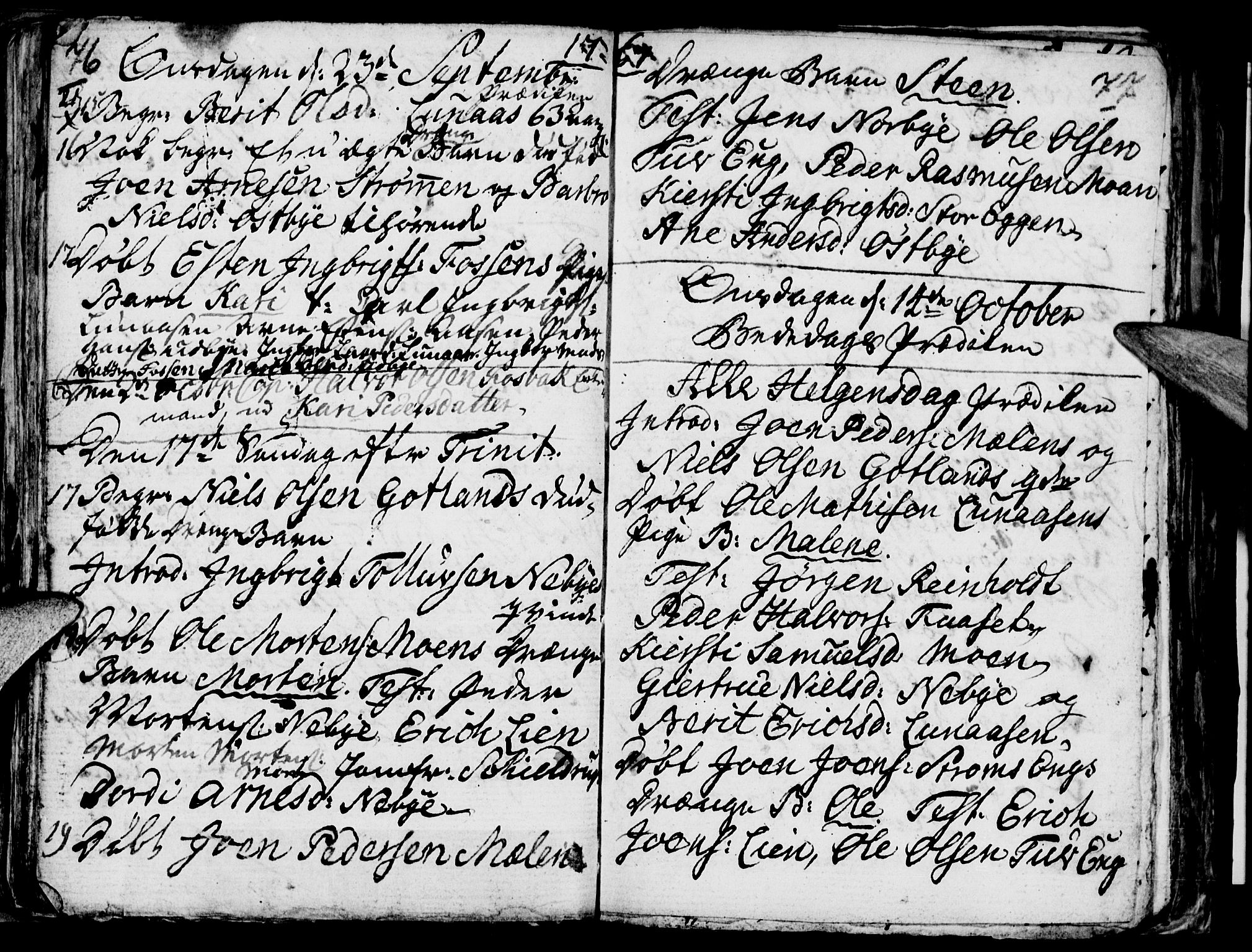 Tynset prestekontor, SAH/PREST-058/H/Ha/Haa/L0006: Parish register (official) no. 6, 1763-1779, p. 76-77