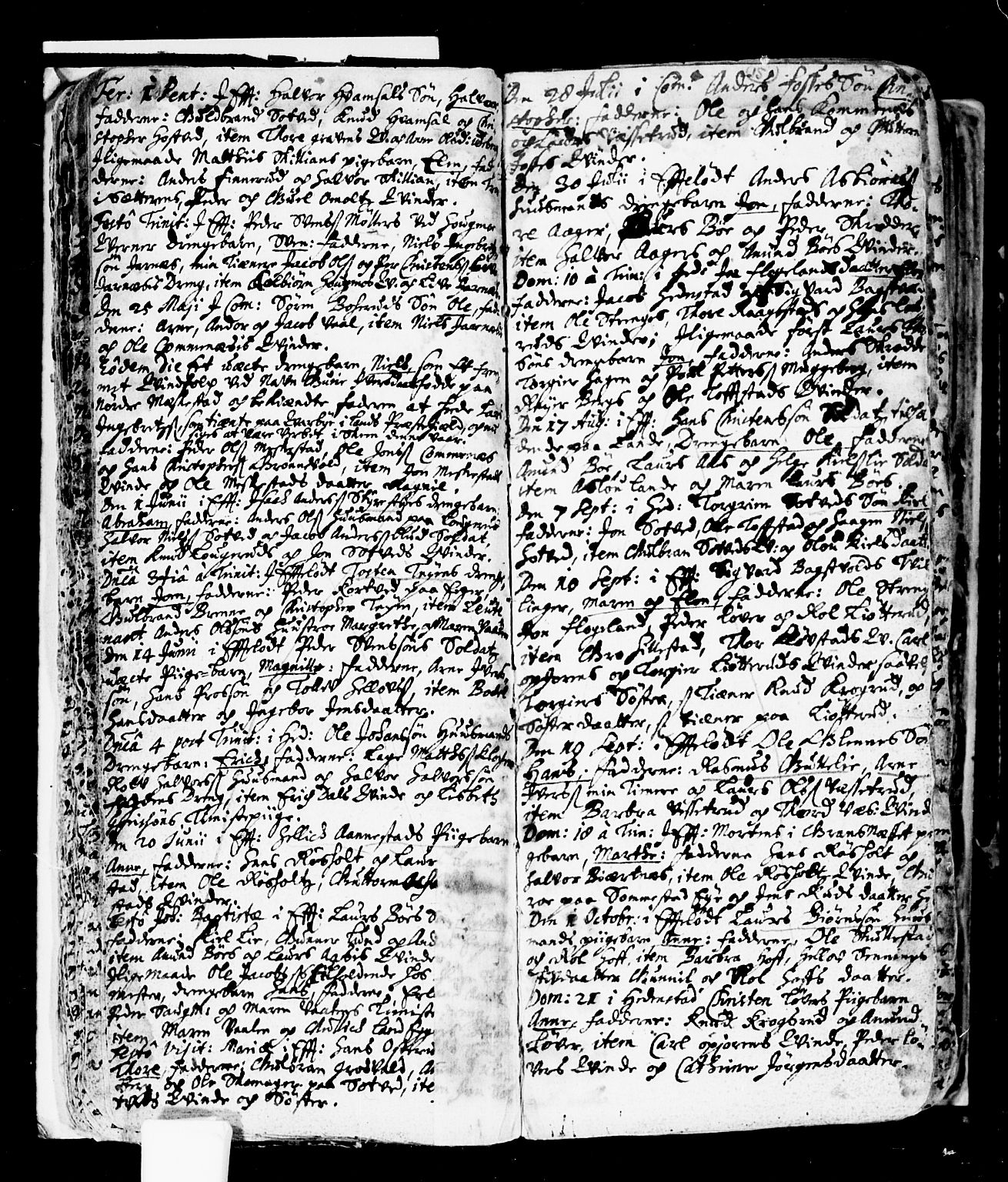 Sandsvær kirkebøker, AV/SAKO-A-244/F/Fa/L0001: Parish register (official) no. I 1, 1665-1725, p. 15