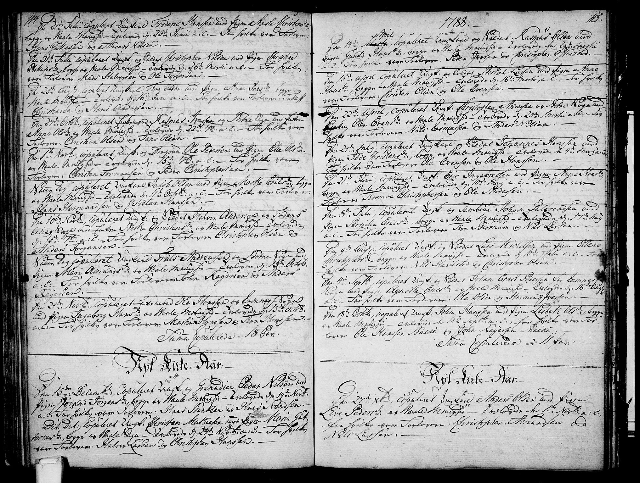 Våle kirkebøker, SAKO/A-334/F/Fa/L0005: Parish register (official) no. I 5, 1773-1808, p. 114-115