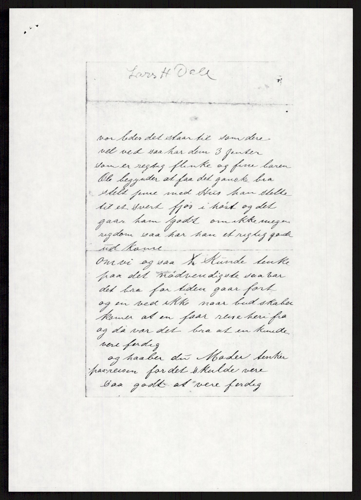 Samlinger til kildeutgivelse, Amerikabrevene, AV/RA-EA-4057/F/L0024: Innlån fra Telemark: Gunleiksrud - Willard, 1838-1914, p. 165