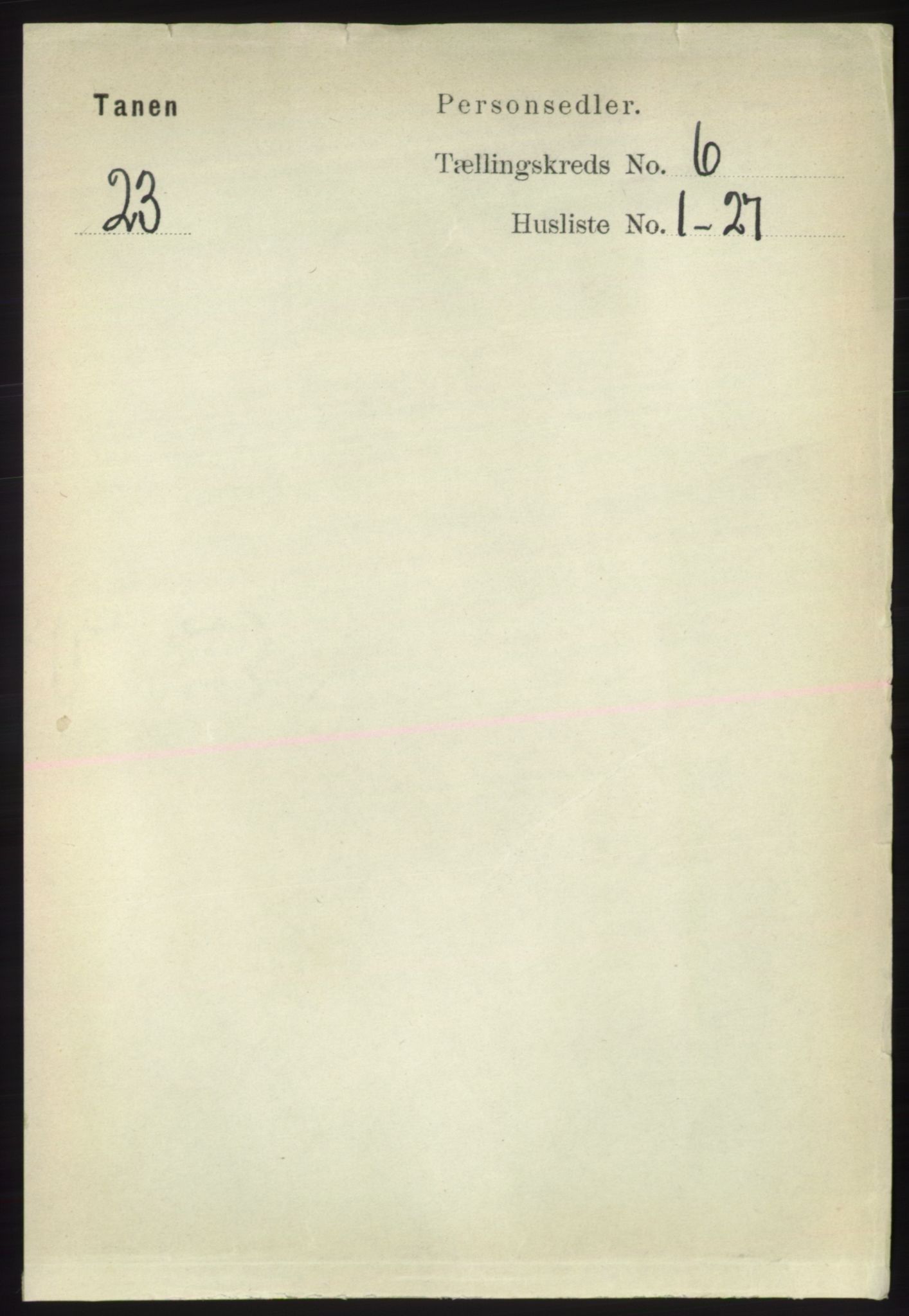 RA, 1891 census for 2025 Tana, 1891, p. 2798