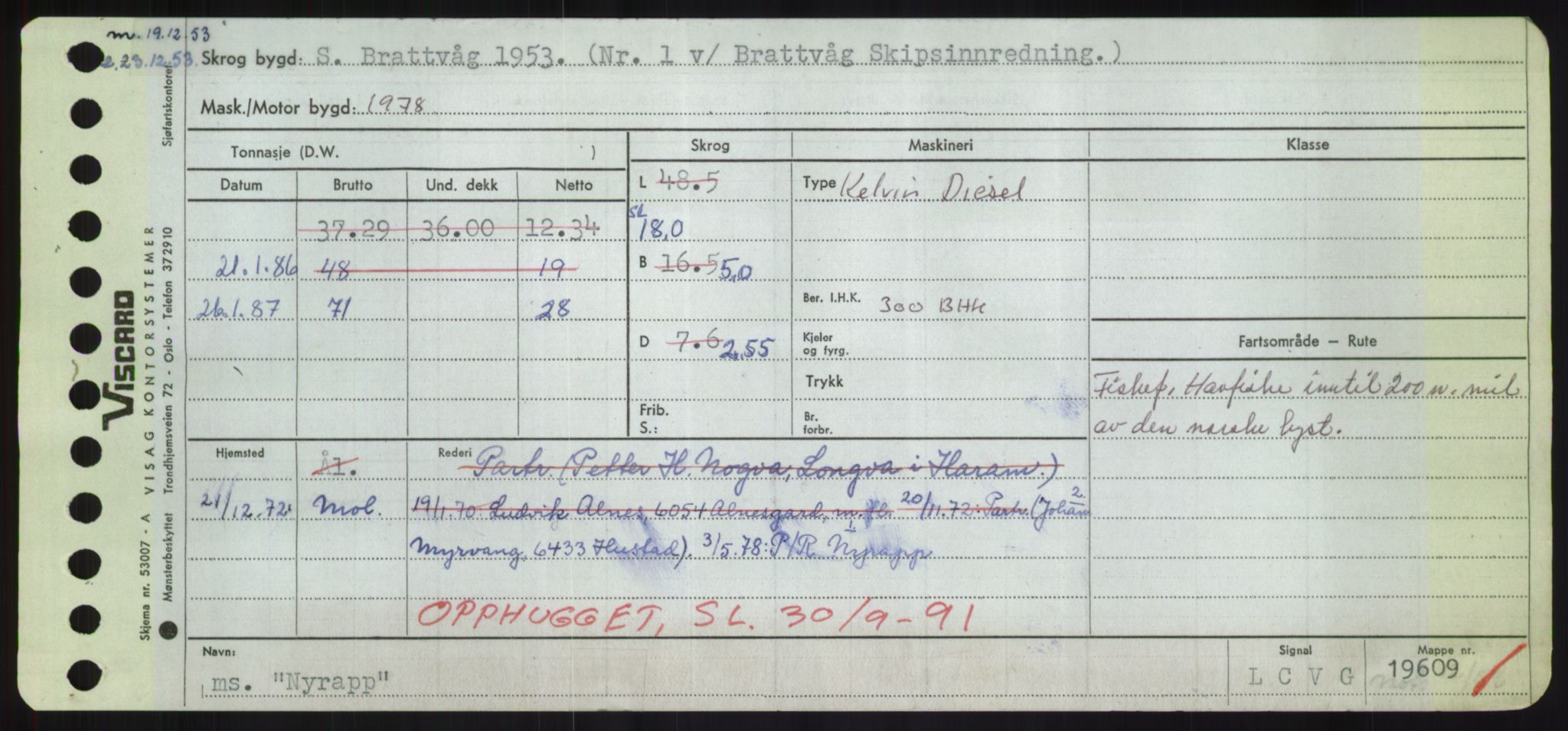 Sjøfartsdirektoratet med forløpere, Skipsmålingen, AV/RA-S-1627/H/Hd/L0027: Fartøy, Norhop-Nør, p. 479