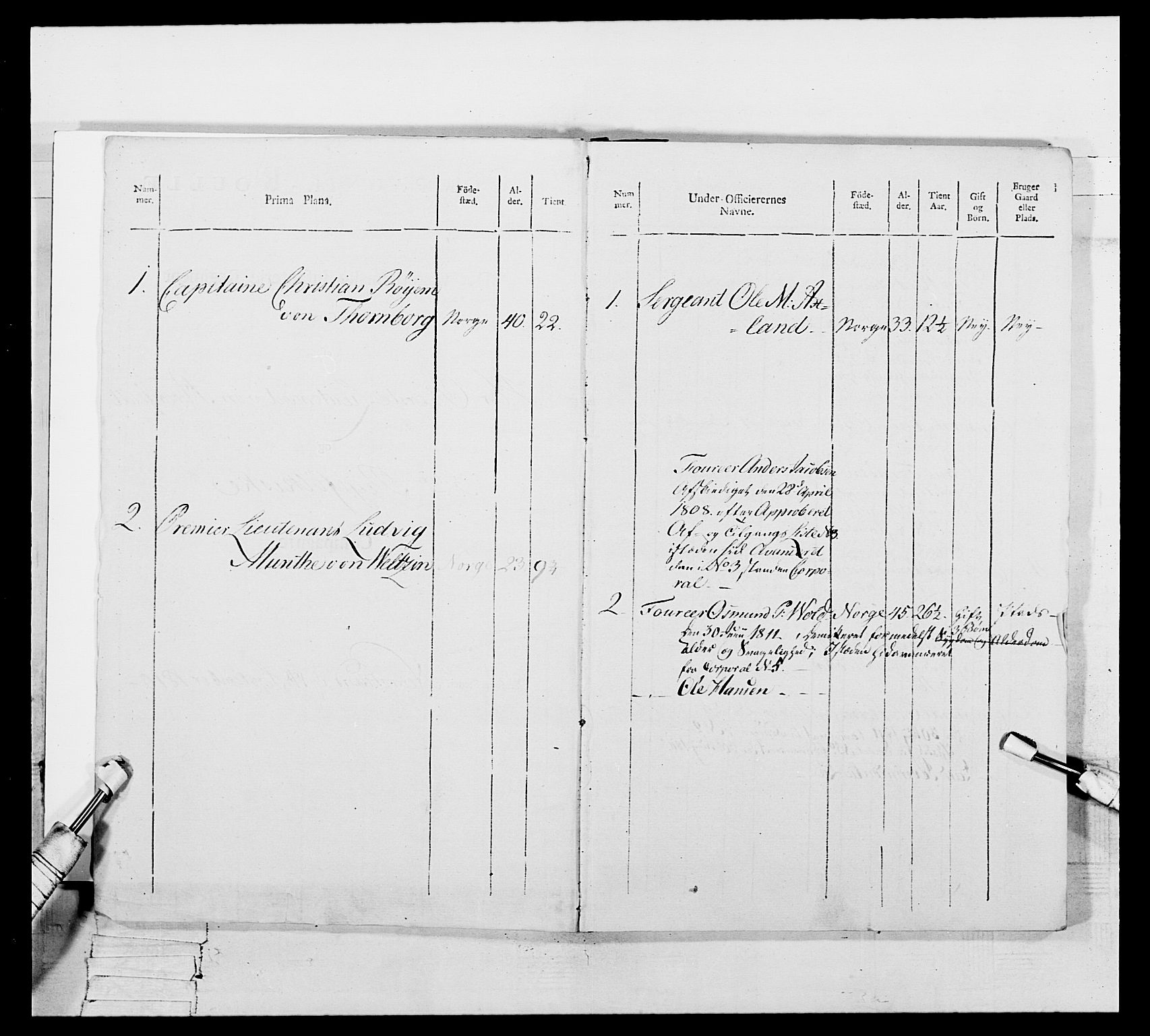 Generalitets- og kommissariatskollegiet, Det kongelige norske kommissariatskollegium, AV/RA-EA-5420/E/Eh/L0111: Vesterlenske nasjonale infanteriregiment, 1810, p. 97