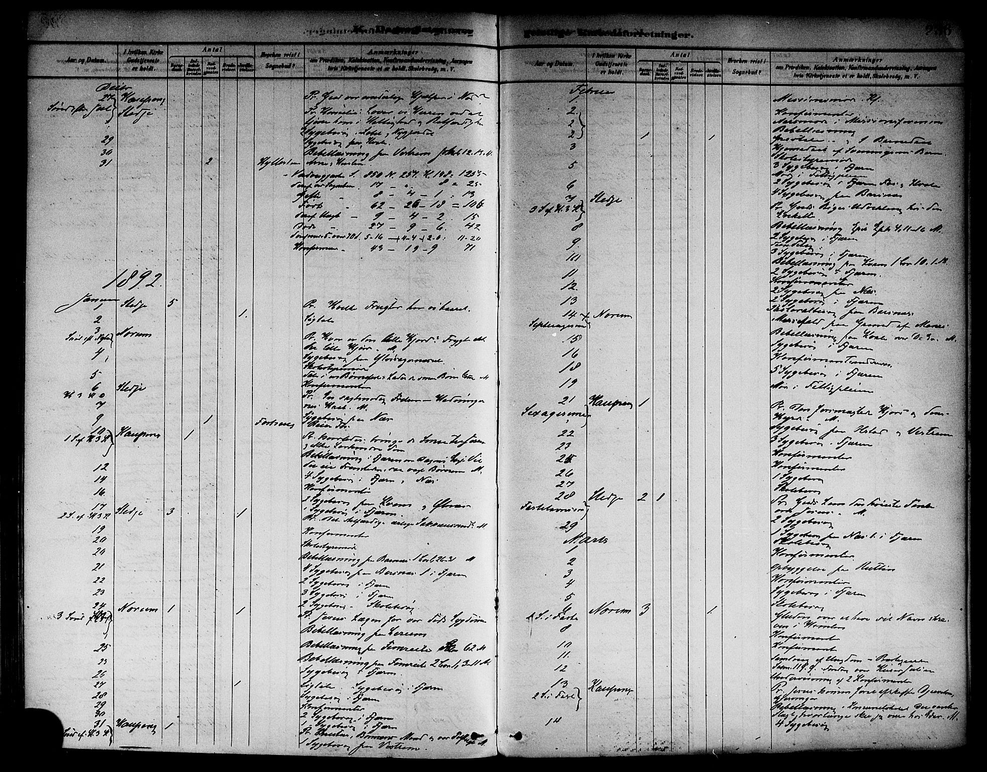 Sogndal sokneprestembete, SAB/A-81301/H/Haa/Haab/L0001: Parish register (official) no. B 1, 1878-1899, p. 236