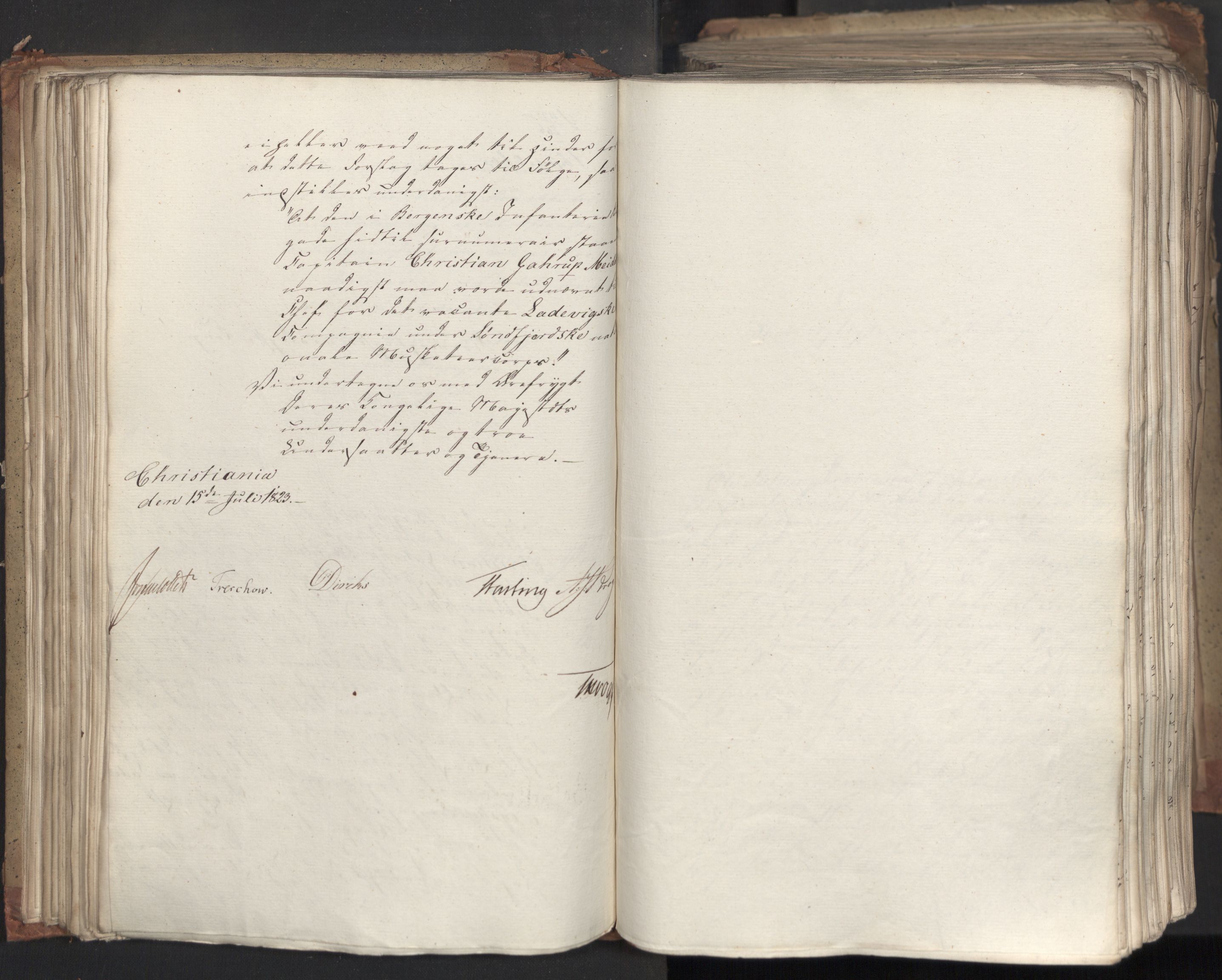 Statsrådsavdelingen i Stockholm, AV/RA-S-1003/D/Da/L0035: Regjeringsinnstillinger nr. 541-840, 1823, p. 112