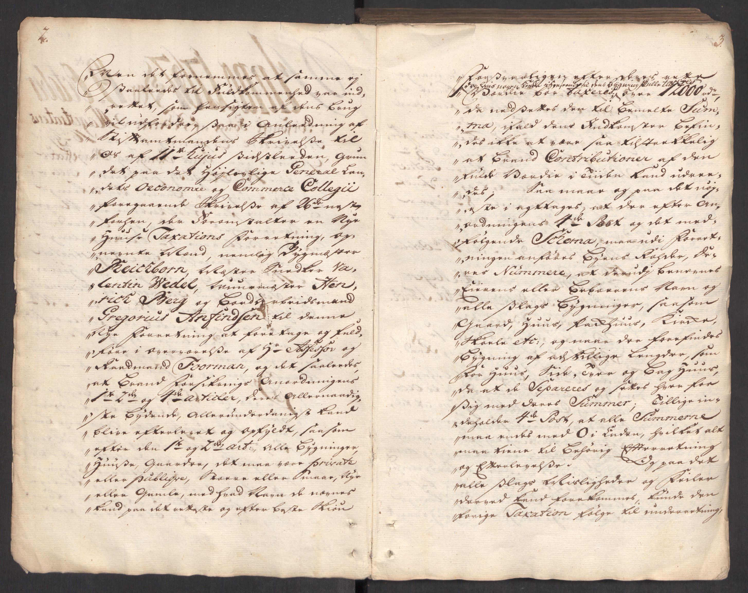 Kommersekollegiet, Brannforsikringskontoret 1767-1814, RA/EA-5458/F/Fa/L0004/0002: Bergen / Branntakstprotokoll, 1767, p. 2-3