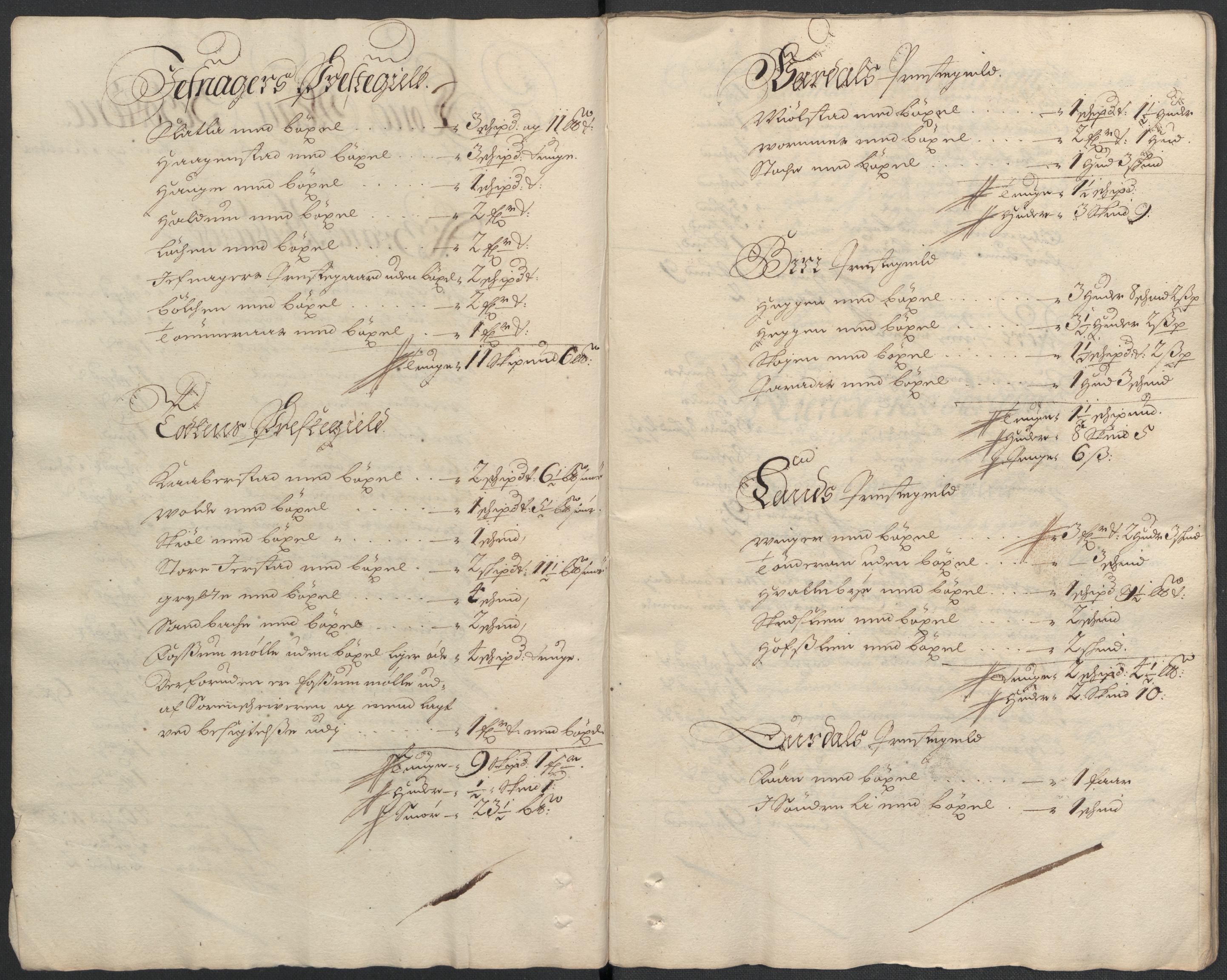 Rentekammeret inntil 1814, Reviderte regnskaper, Fogderegnskap, RA/EA-4092/R18/L1299: Fogderegnskap Hadeland, Toten og Valdres, 1701, p. 389