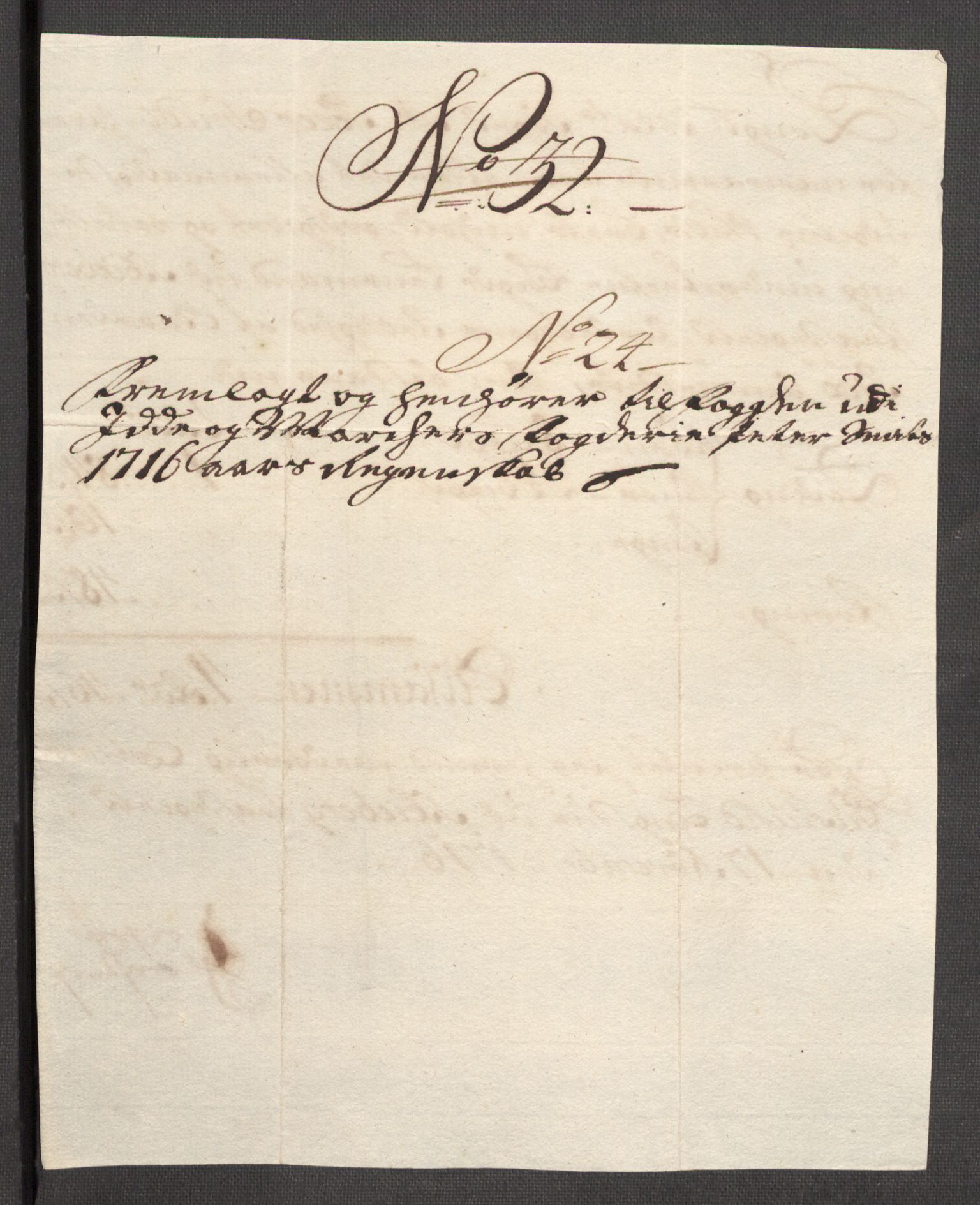 Rentekammeret inntil 1814, Reviderte regnskaper, Fogderegnskap, AV/RA-EA-4092/R01/L0023: Fogderegnskap Idd og Marker, 1715-1716, p. 350