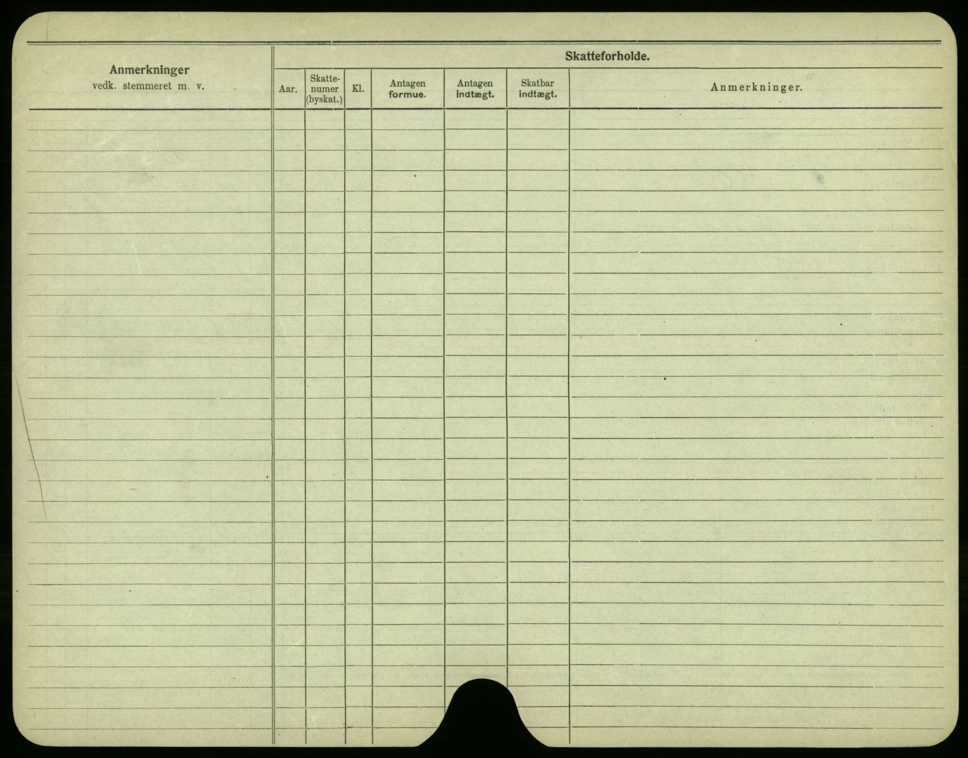 Oslo folkeregister, Registerkort, AV/SAO-A-11715/F/Fa/Fac/L0002: Menn, 1906-1914, p. 204b