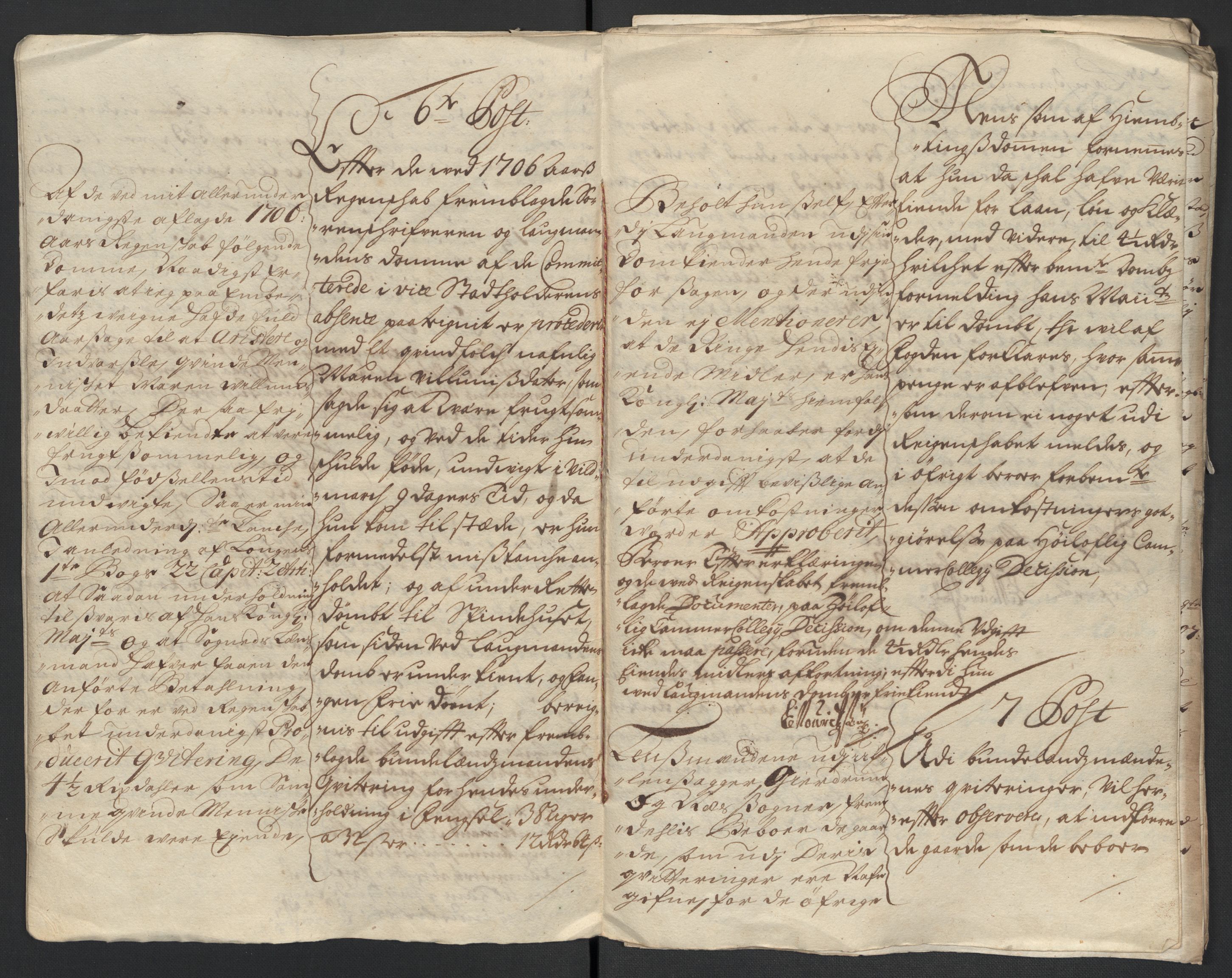 Rentekammeret inntil 1814, Reviderte regnskaper, Fogderegnskap, AV/RA-EA-4092/R12/L0718: Fogderegnskap Øvre Romerike, 1706-1707, p. 440