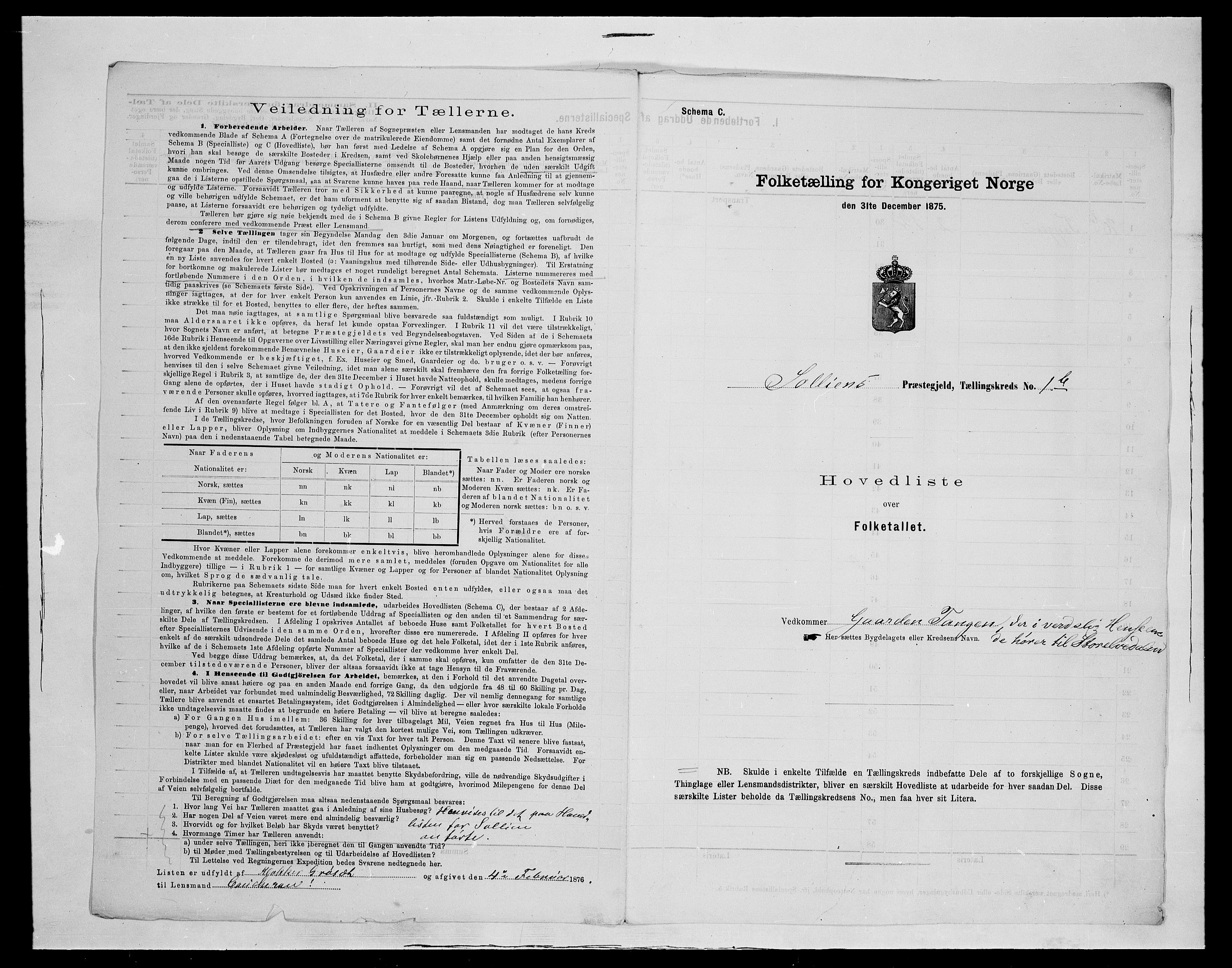 SAH, 1875 census for 0431P Sollia, 1875, p. 11