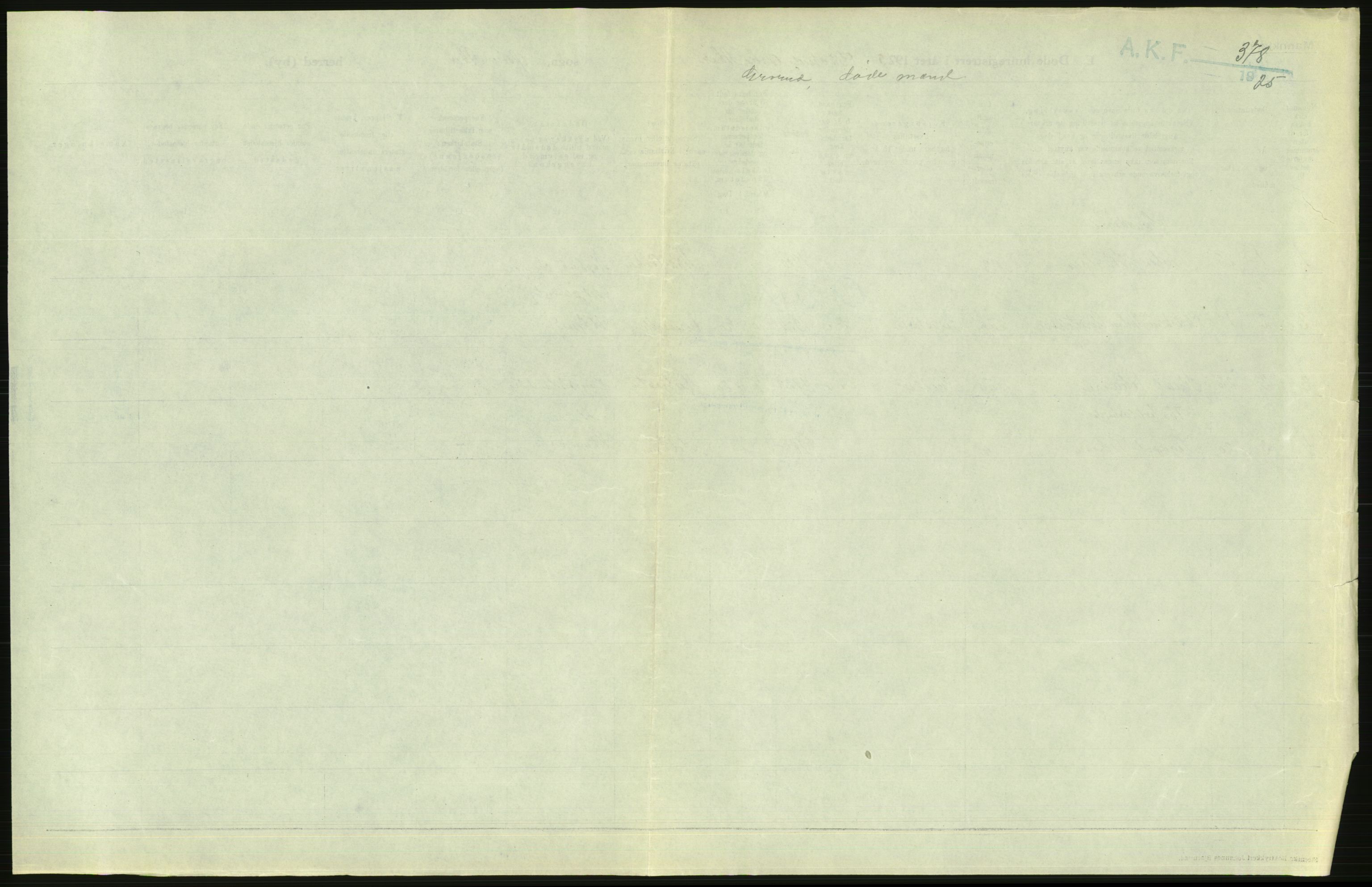 Statistisk sentralbyrå, Sosiodemografiske emner, Befolkning, AV/RA-S-2228/D/Df/Dfc/Dfce/L0005: Akershus amt: Døde, gifte. Bygder og byer., 1925